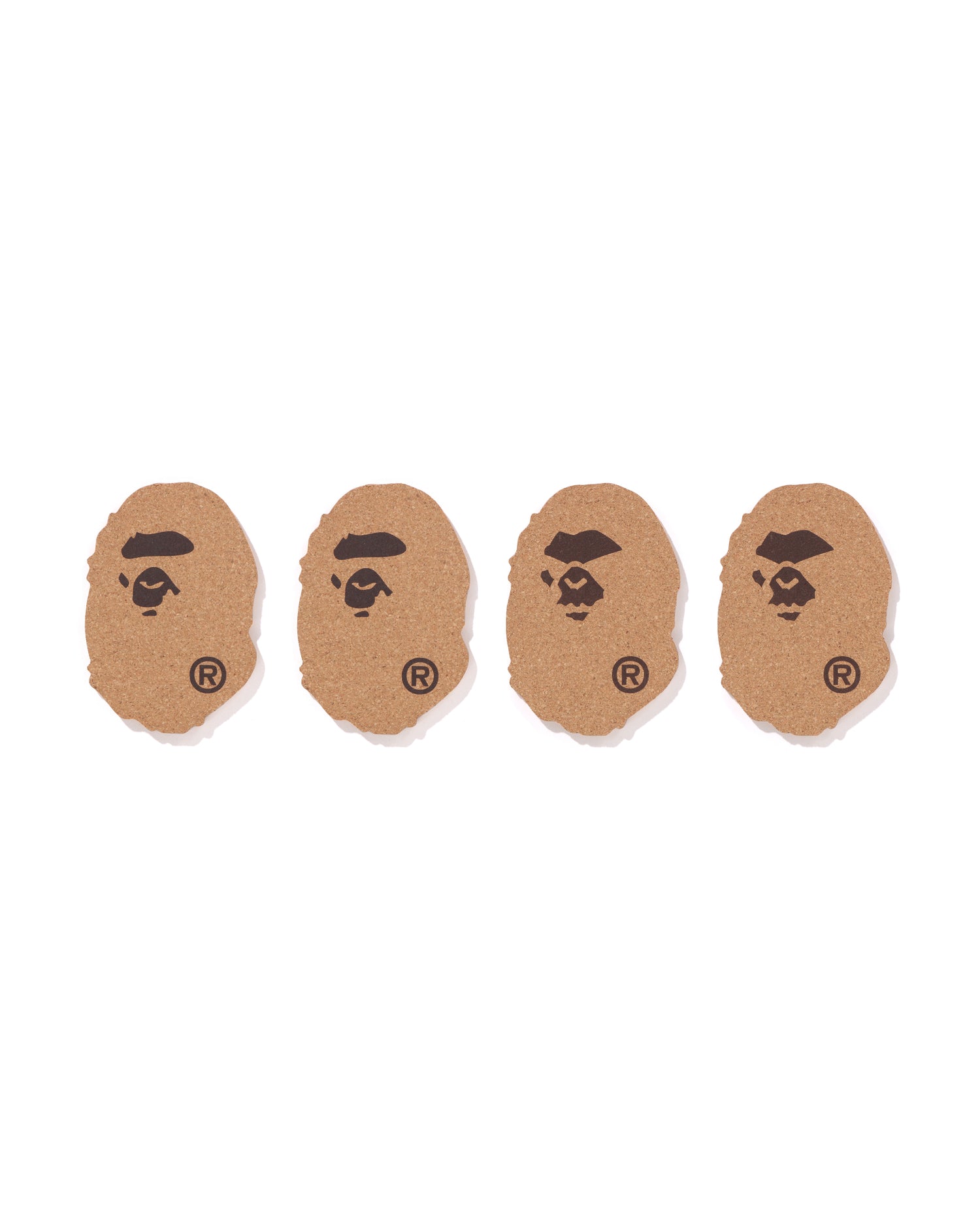 A BATHING APE® Ape Head Cork Coaster | Bape official website – INT