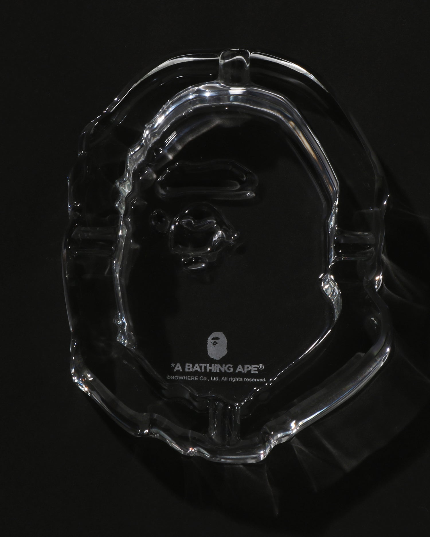 A BATHING APE® Ape Head Glass Ashtray | Bape official website