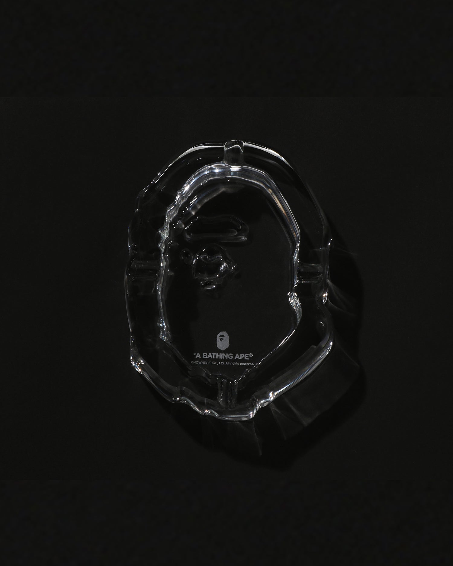 A BATHING APE® Ape Head Glass Ashtray | Bape official website