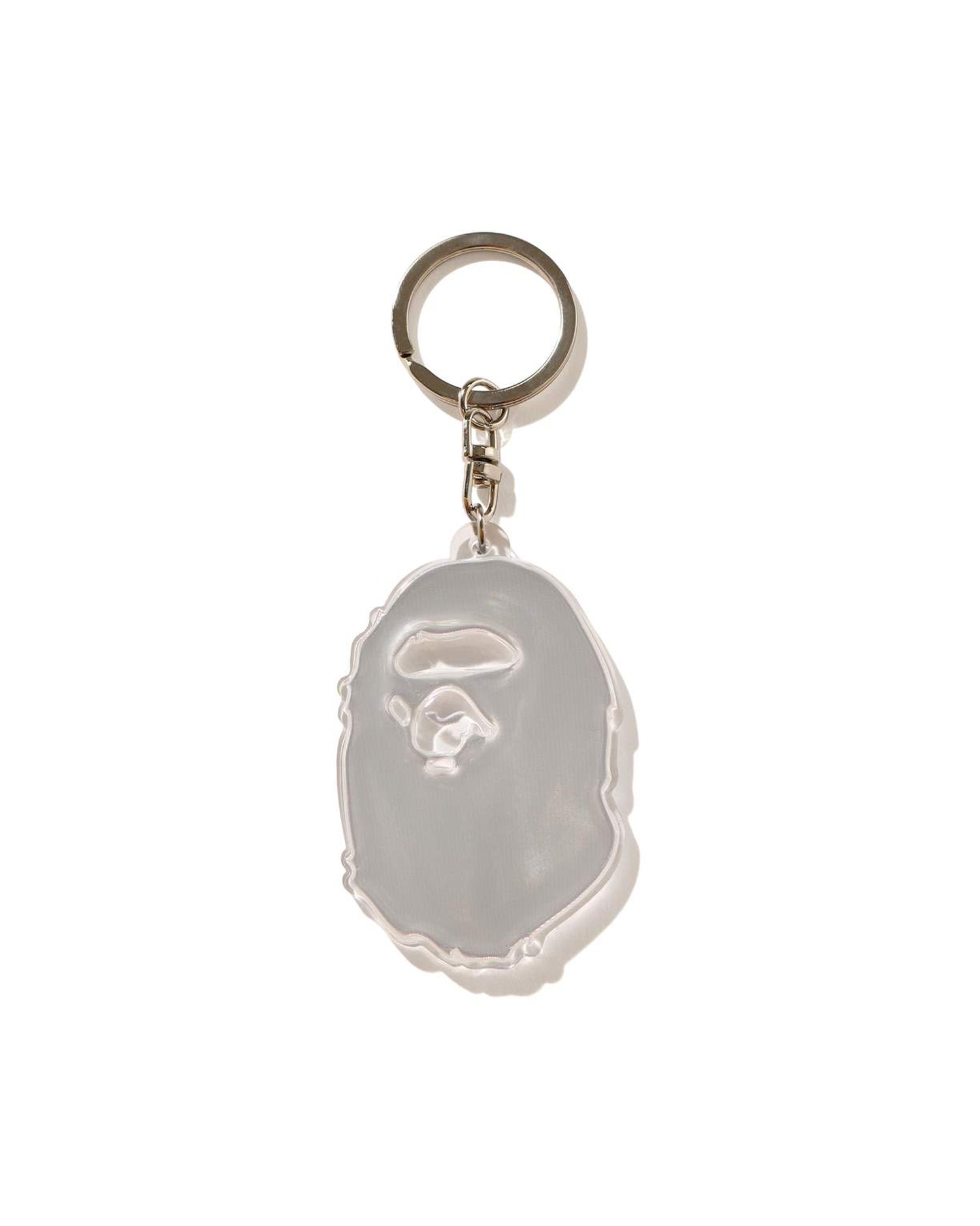 A BATHING APE® Ape Head Reflective Keychain | Bape official