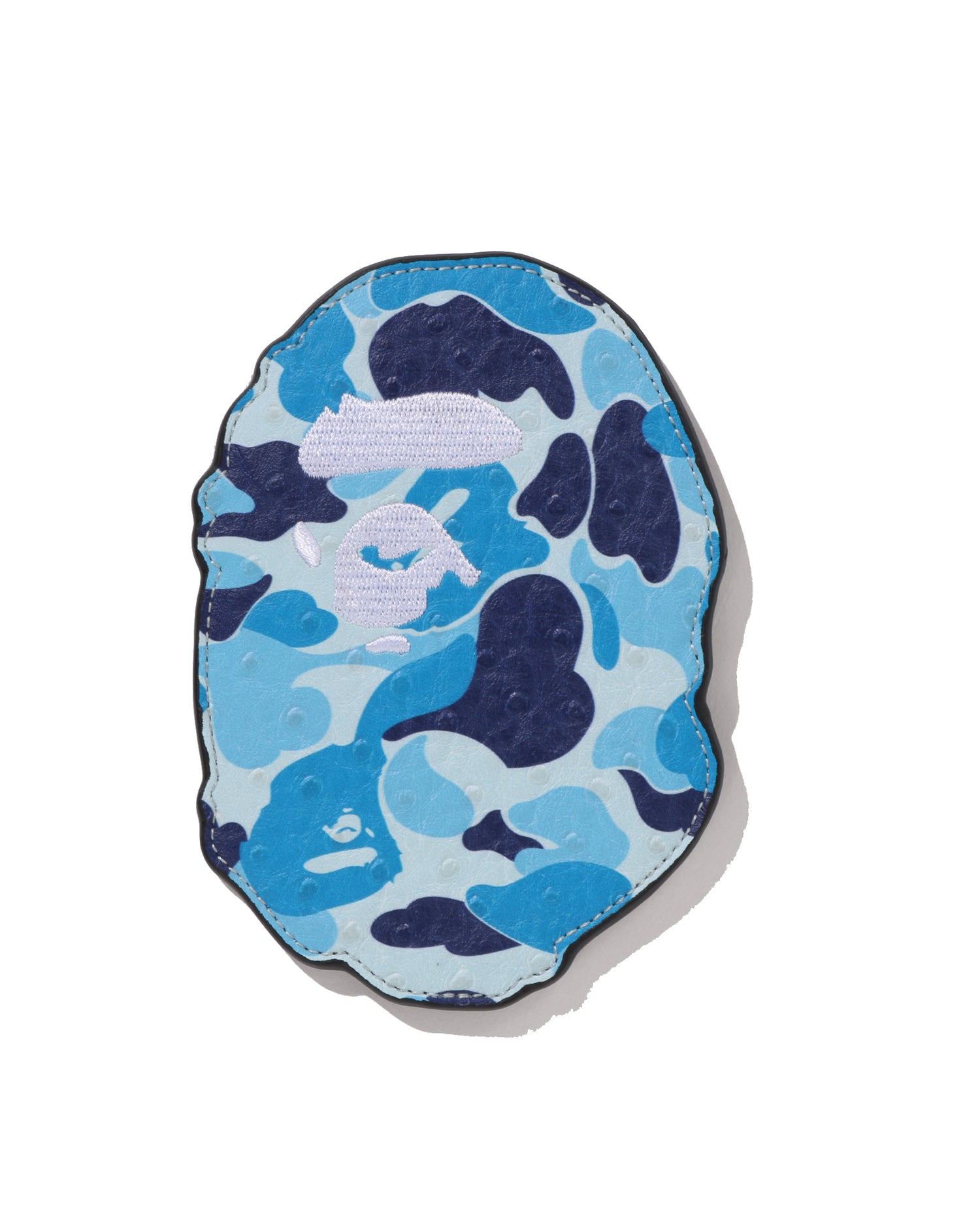 A BATHING APE　ベアー青カモ A BATHING APE/エイプ×ベアブリック カモフラ柄/サル迷彩 青 400