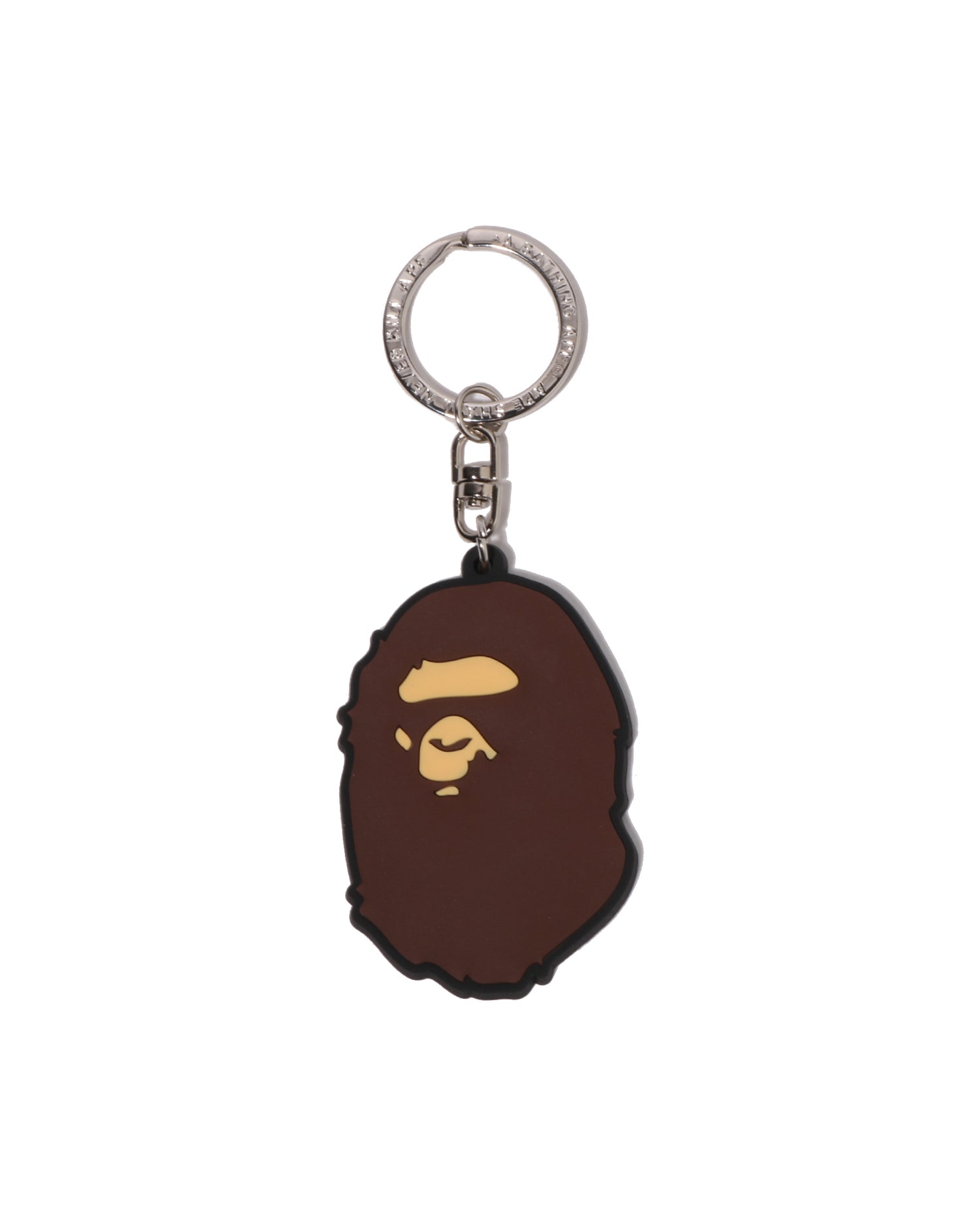 A BATHING APE® Ape Head Rubber Keychain | Bape official website