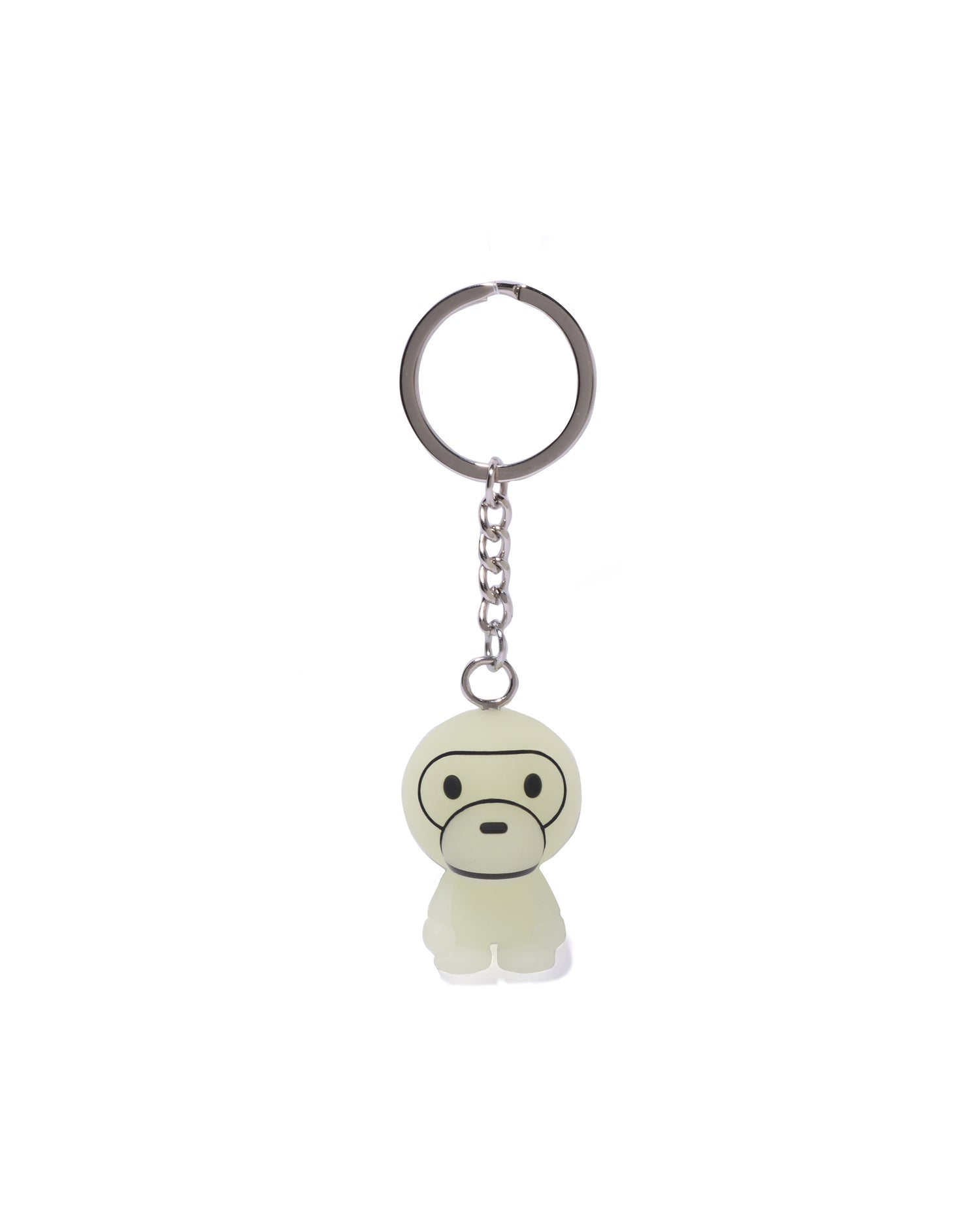 A BATHING APE® Glow in the Dark Baby Milo Keychain | Bape