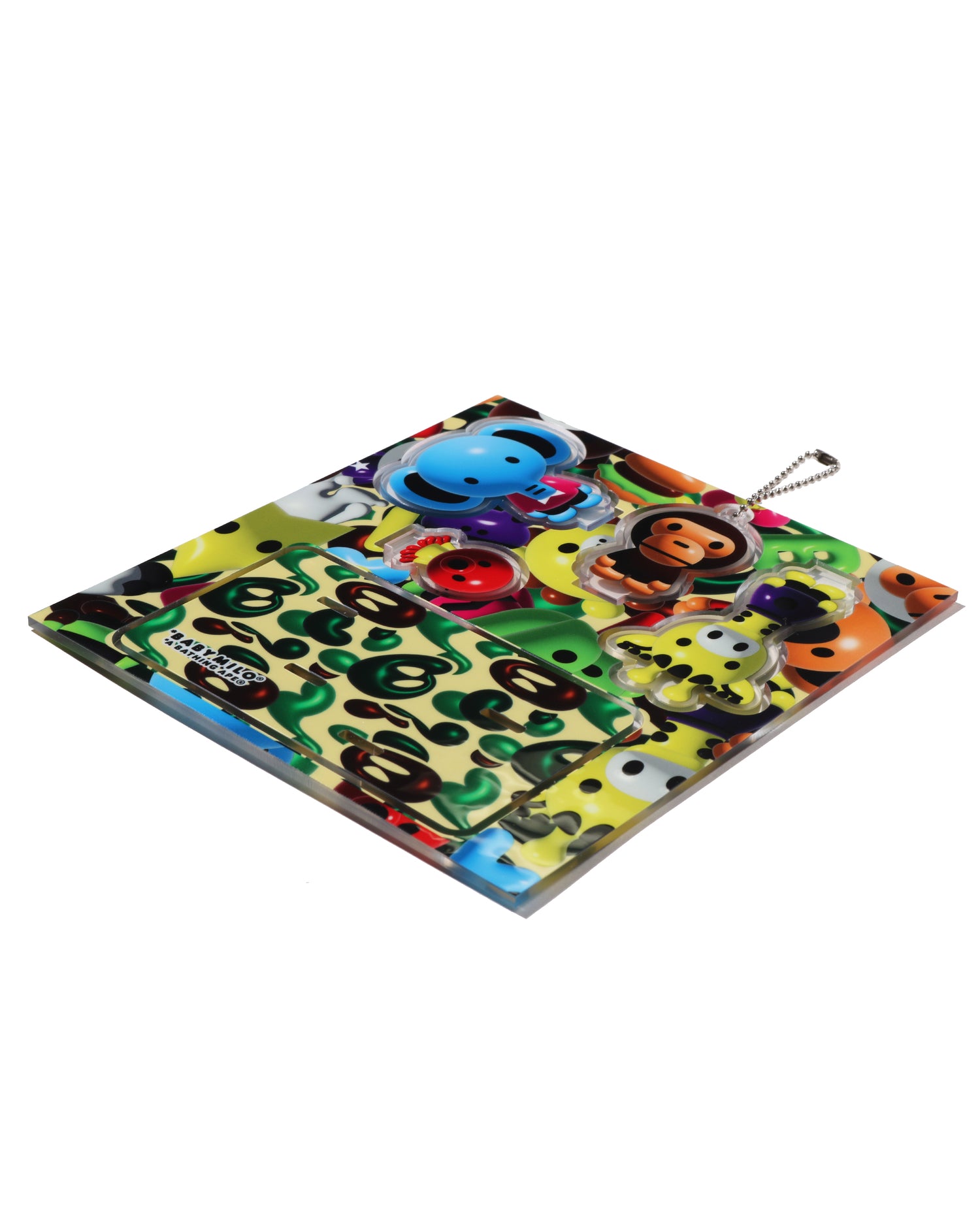 A BATHING APE® 3D Milo All Friends Acrylic Stand Keychain | Bape