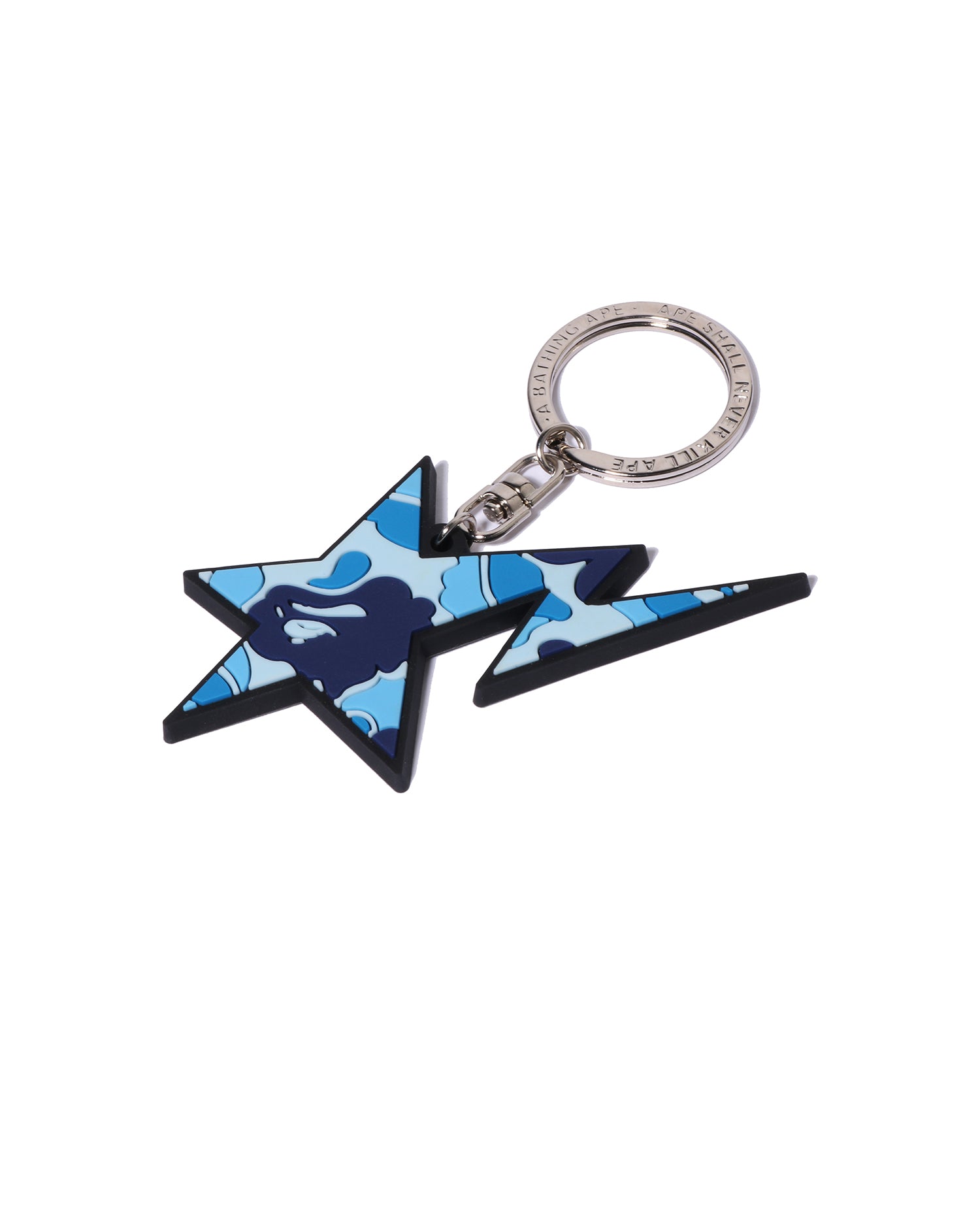 A BATHING APE® Abc Camo STA Rubber Keychain | Bape official