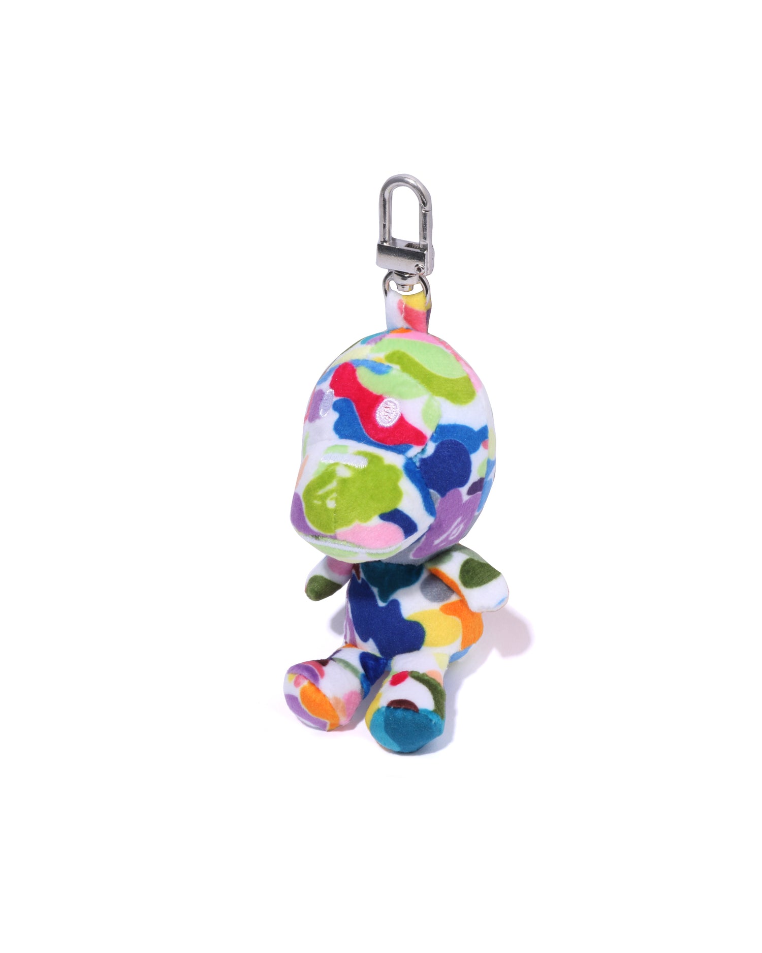 A BATHING APE® Multi Camo Baby Milo Plush Doll Key Chain