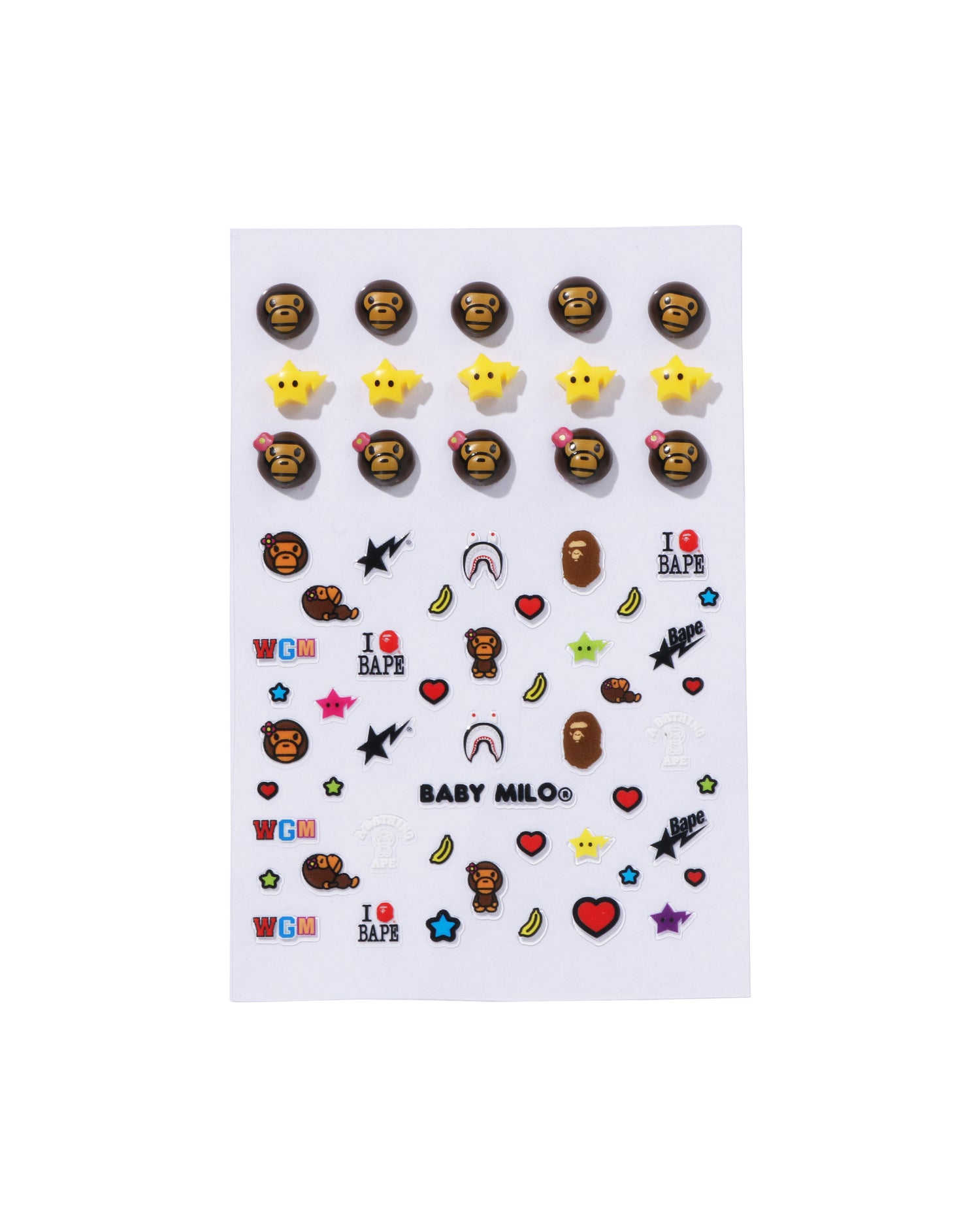 A BATHING APE® Baby Lisa Nail Seal Set | Bape official website