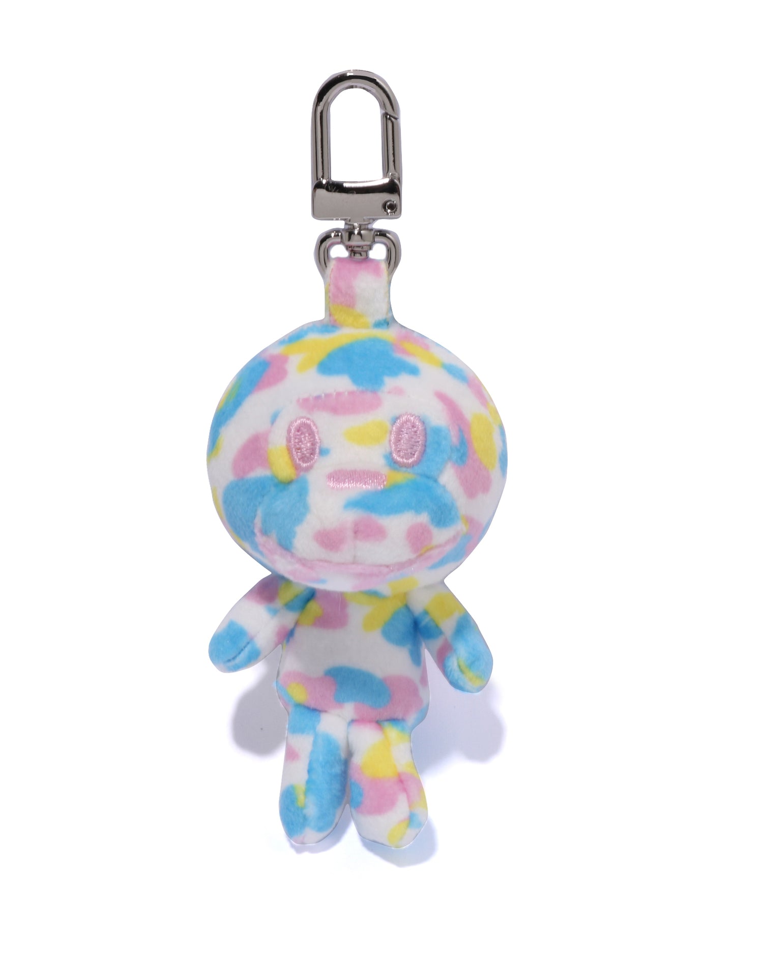 トップス BAPE BABY MILO PLUSH DOLL KEYCHAIN BABY MILO Keychain Pink Plush Doll A BATHING APE BAPE JAPAN New w