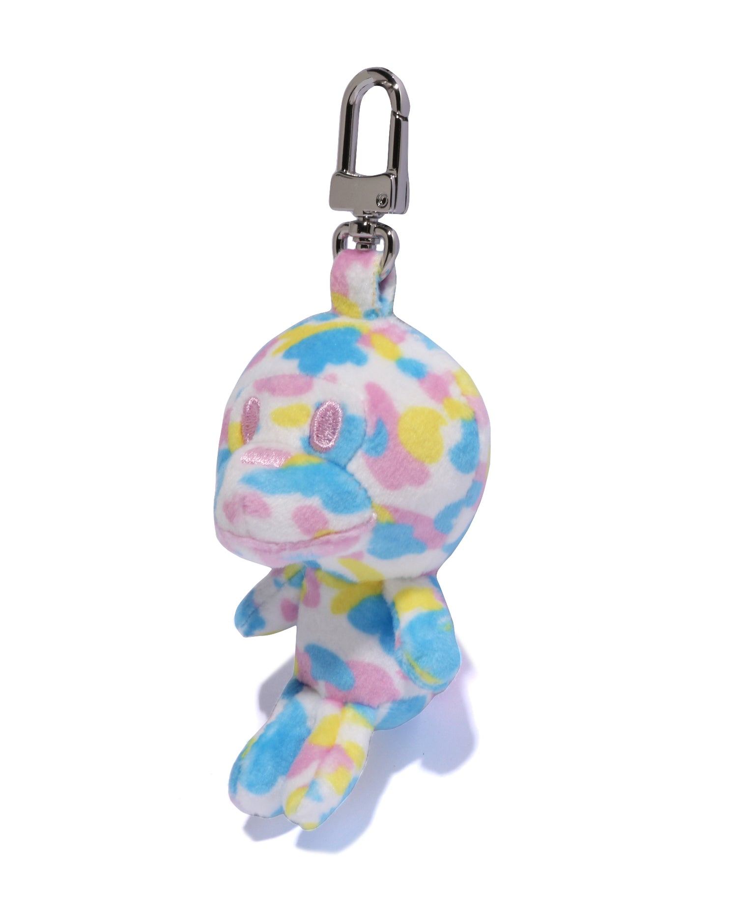 A BATHING APE® New Multi Camo Baby Milo Plush Doll Key Chain