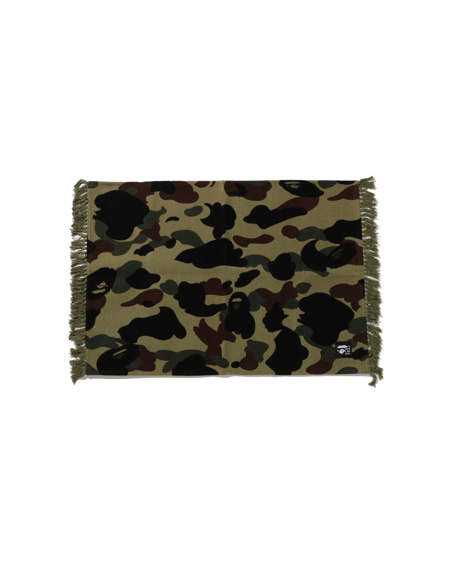 新品　A BATHING APE 1ST CAMO JACQUARD RUG 1ST CAMO Jacquard Rug - Premium Polyester | A Bathing Ape – us