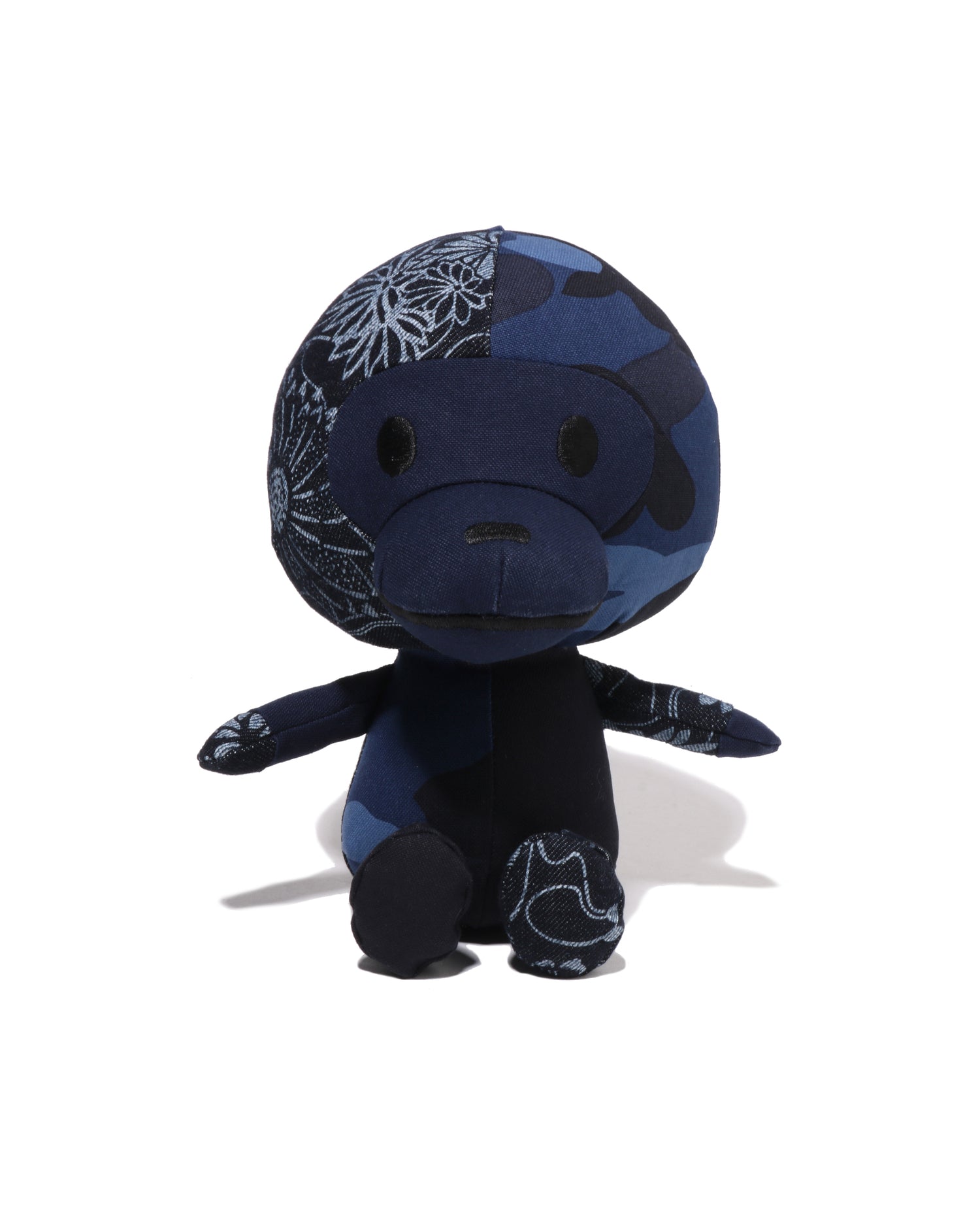 ぬいぐるみ A Bathing Ape BABYILO PLUSH DOLL A BATHING APE® Patchwork Baby Milo Plush Doll | Bape official