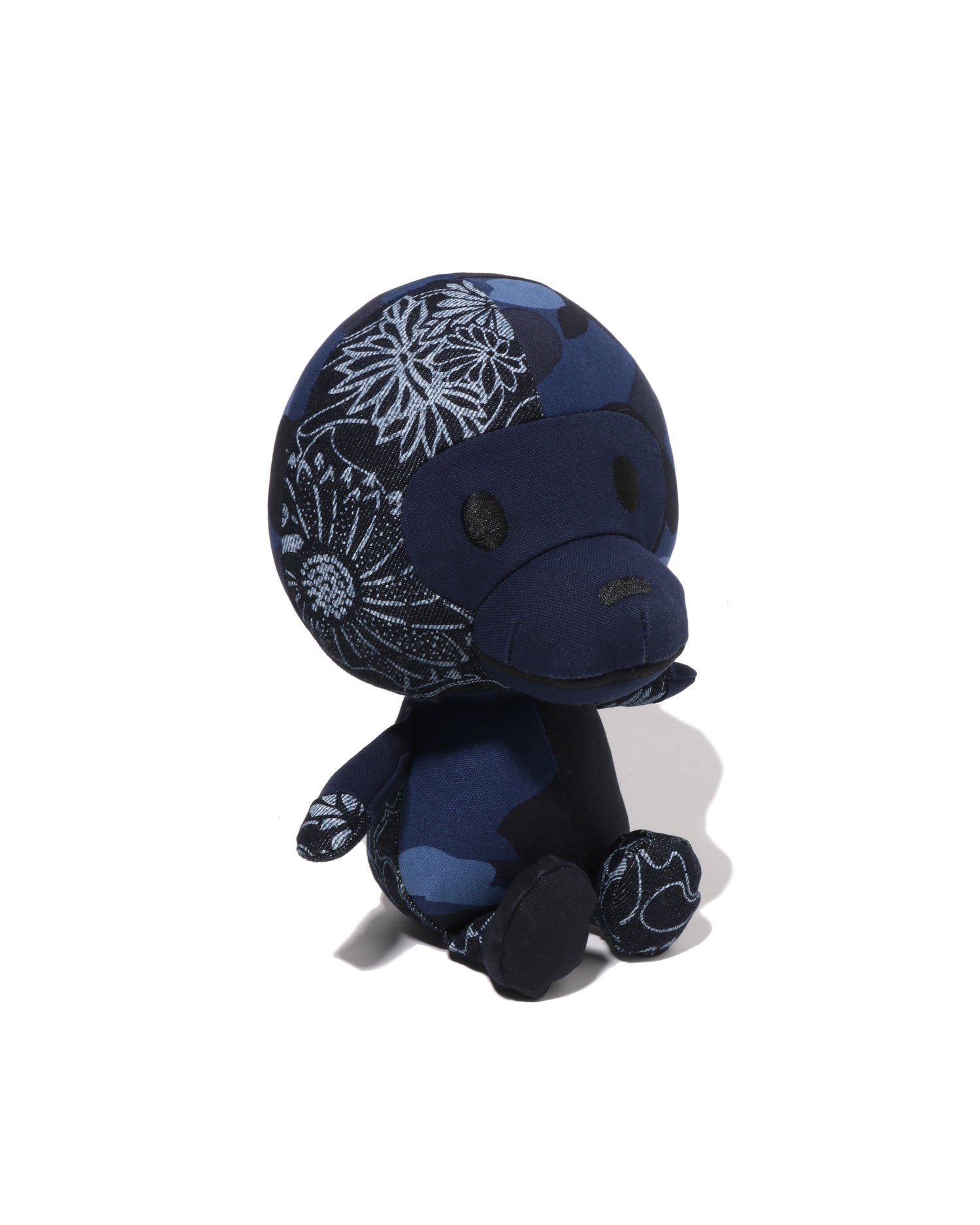 A BATHING APE® Patchwork Baby Milo Plush Doll | Bape official