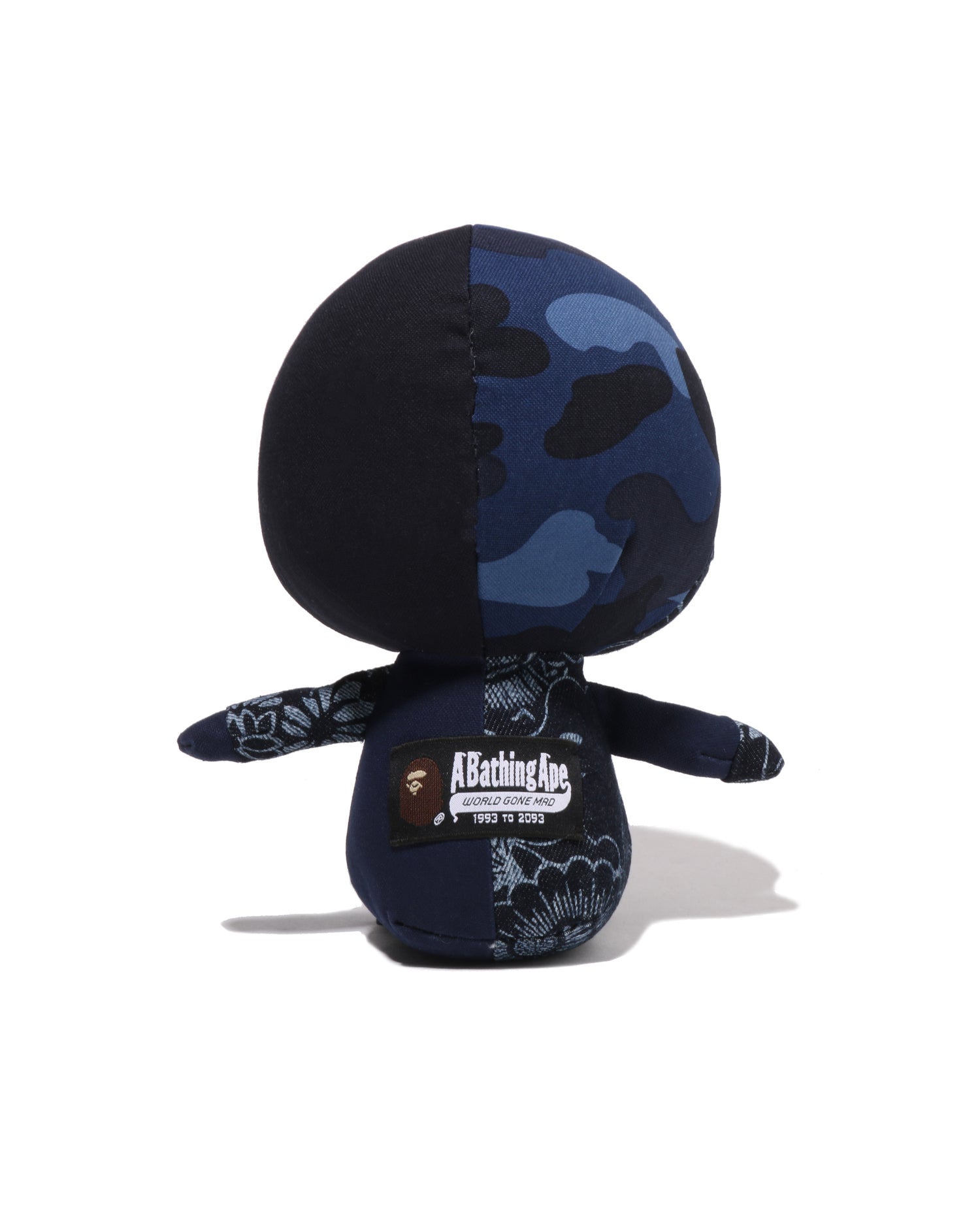 ぬいぐるみ A Bathing Ape BABYILO PLUSH DOLL A BATHING APE® Patchwork Baby Milo Plush Doll | Bape official