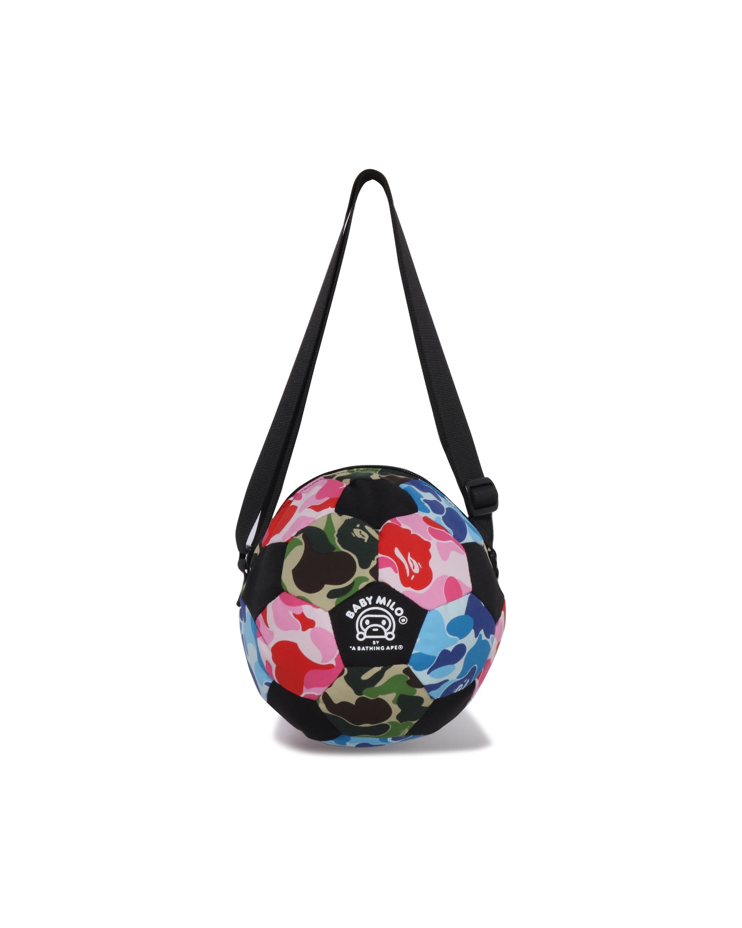 エイプ　バック A BATHING APE® Kids Abc Camo Milo Soccer Ball Shoulder Bag | Bape