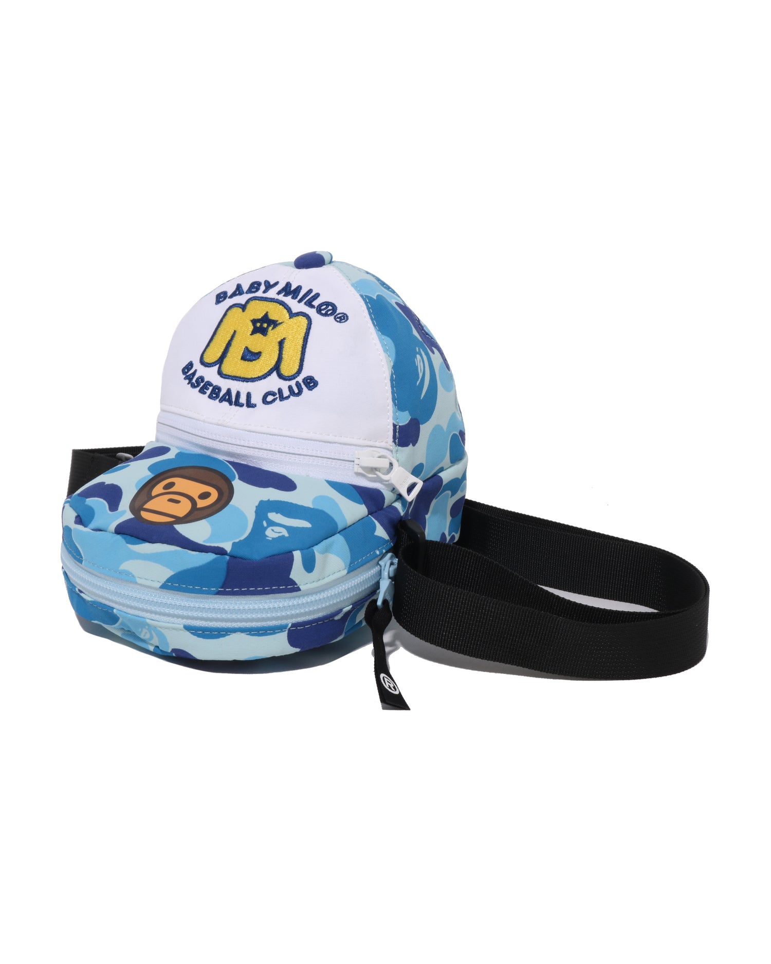 A BATHING APE® Kids Abc Camo Milo Cap Shoulder Bag | Bape official