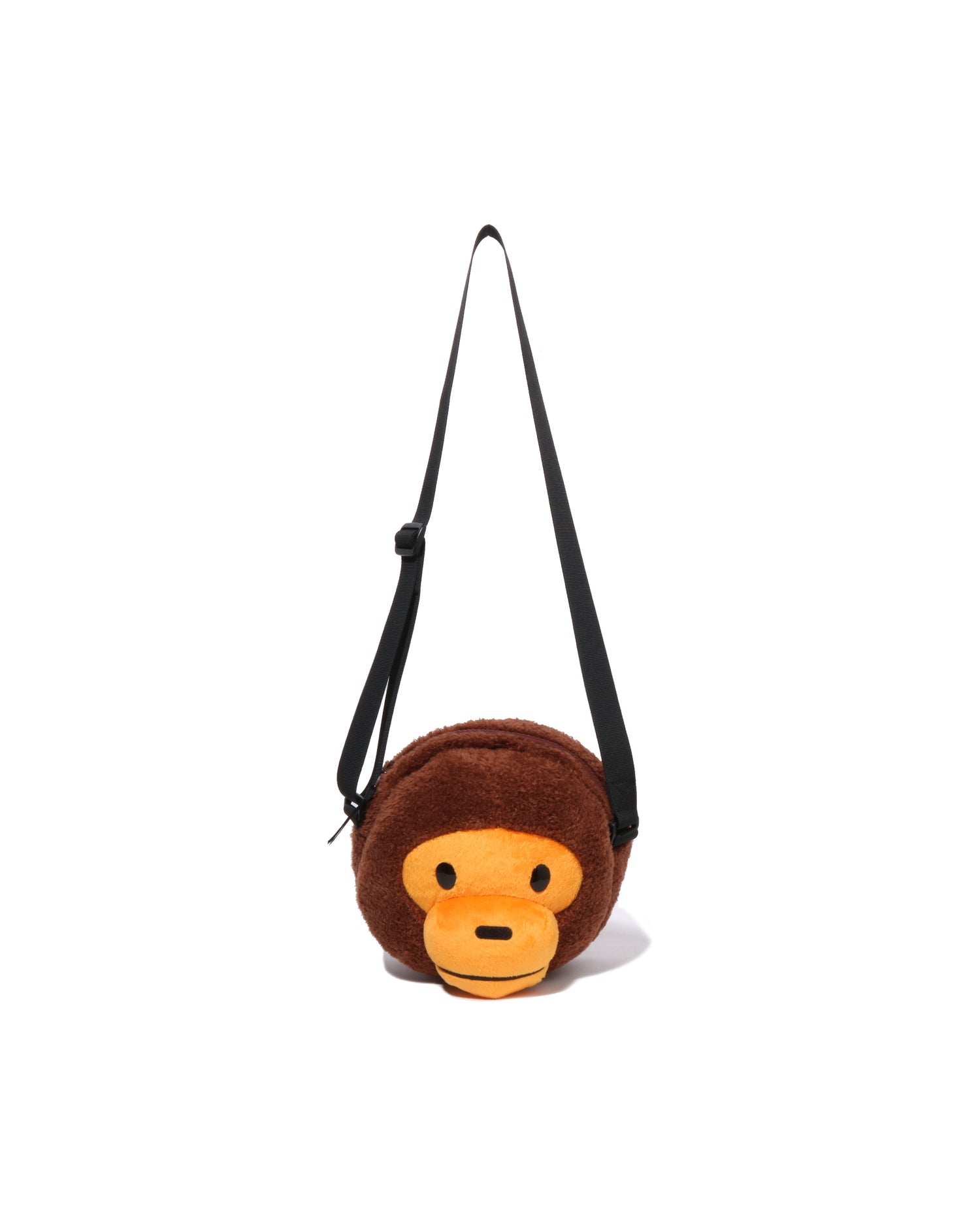 A BATHING APE® Kids Baby Milo Face Plush Doll Shoulder Bag | Bape