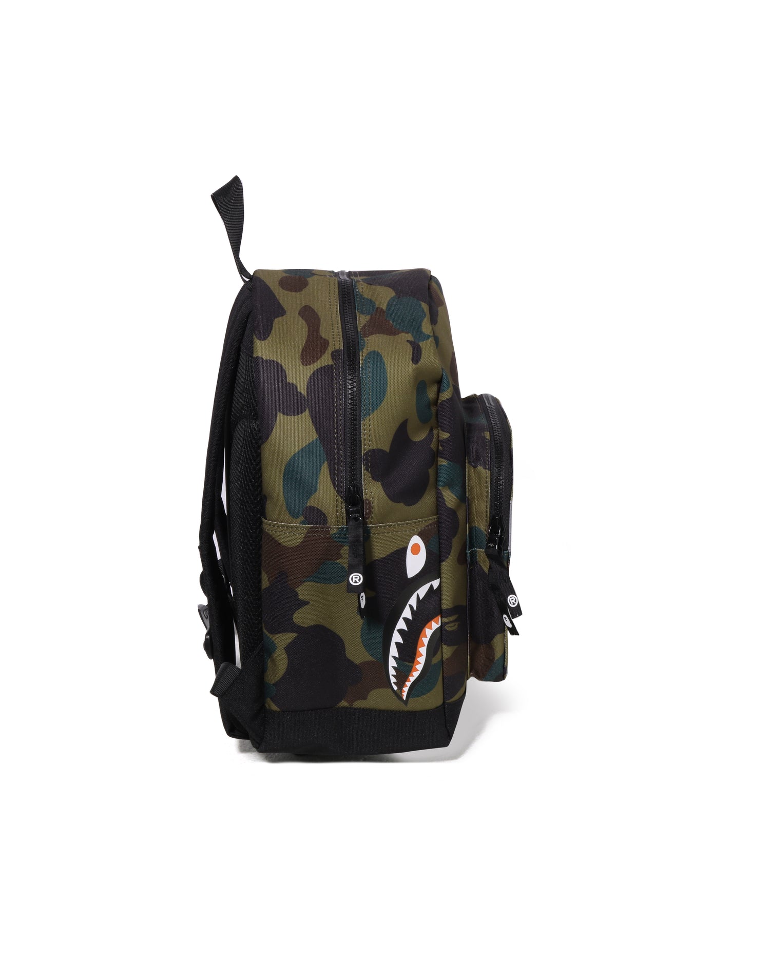 A BATHING APE® Kids 1st camo shark daypack | Bape official