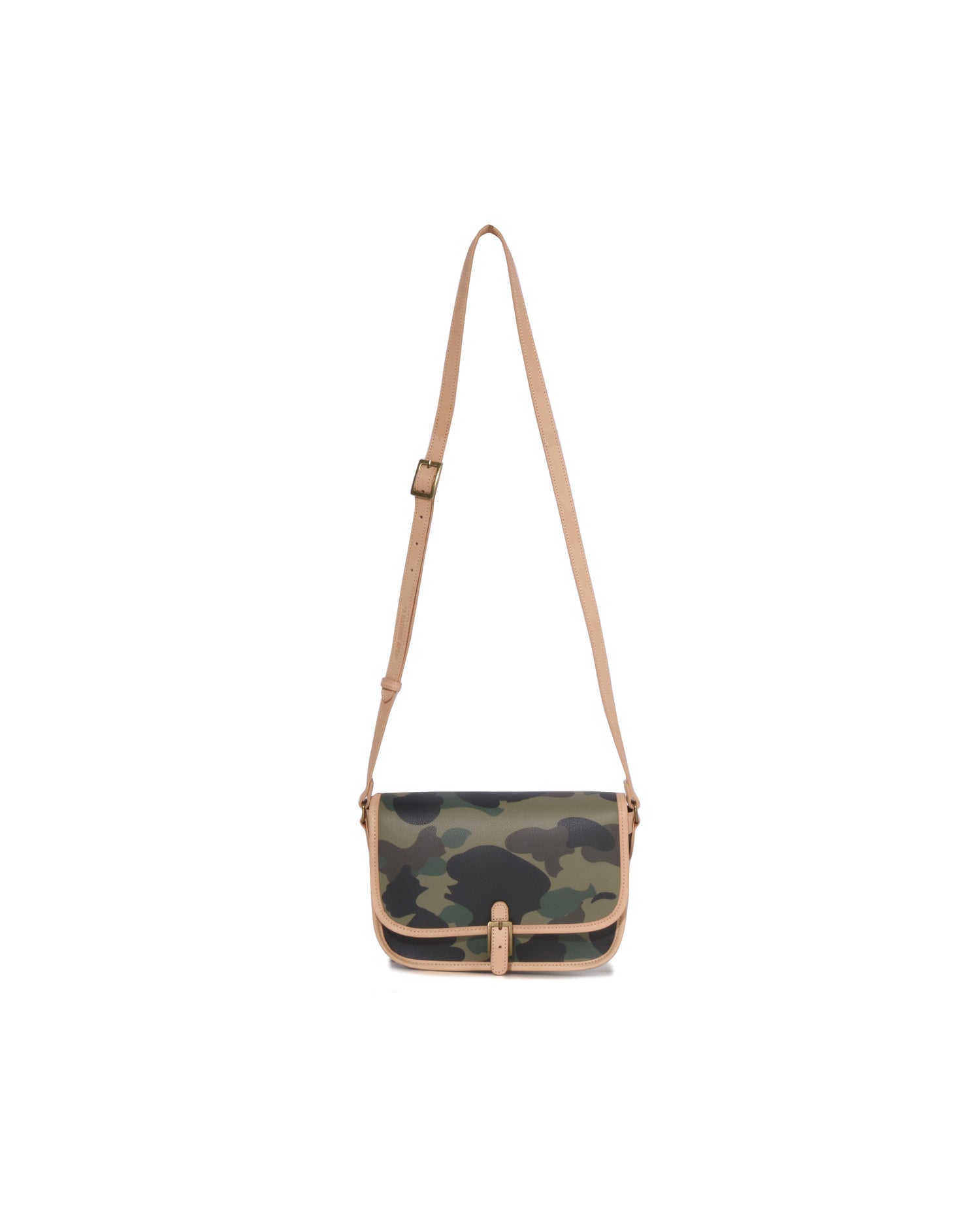 A BATHING APE® 1st Camo Leather Shoulder Bag | Bape official