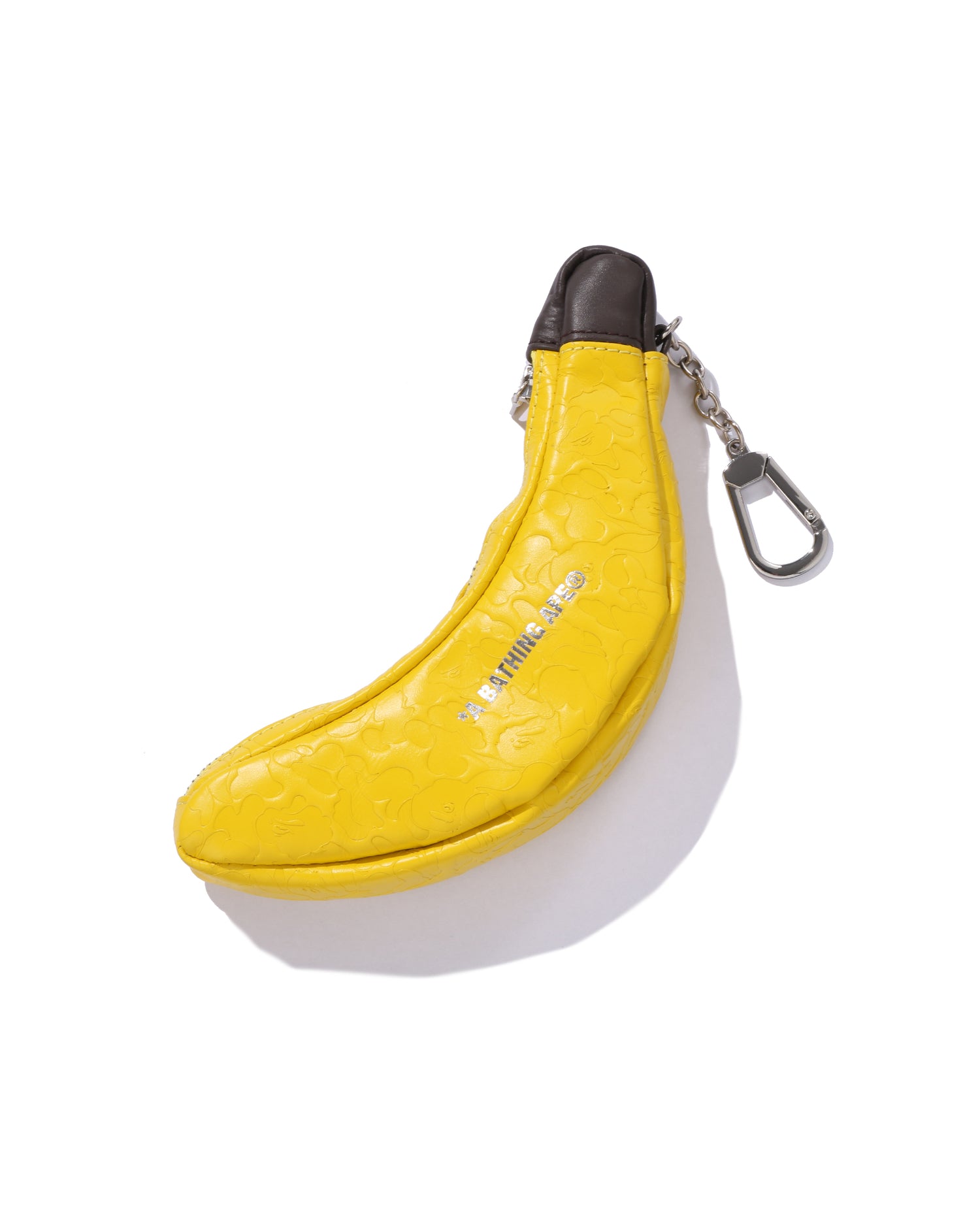 A BATHING APE® Solid Camo Banana Mini Pouch | Bape official