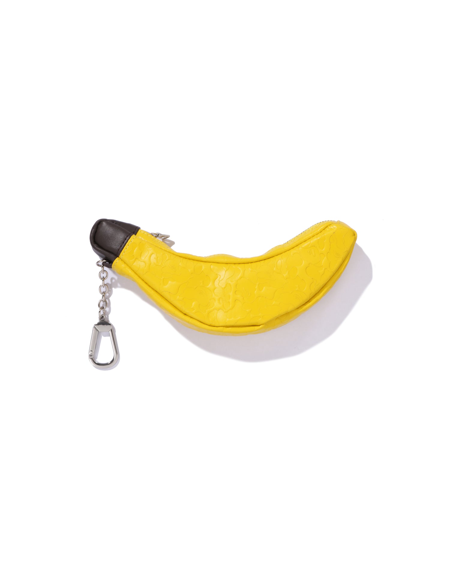 A BATHING APE® Solid Camo Banana Mini Pouch | Bape official