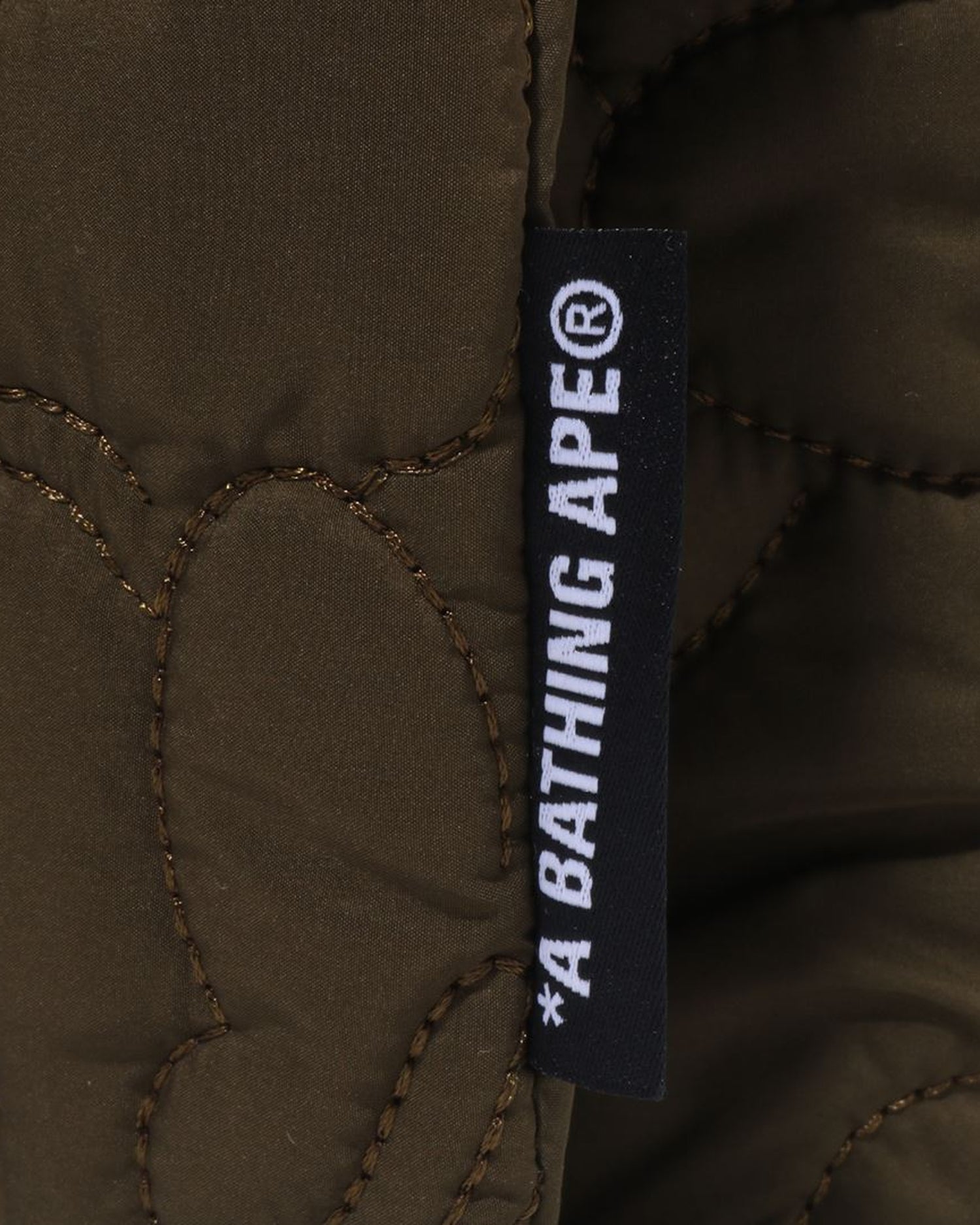 A BATHING APE® Line Camo Quilted Shoulder Bag | Bape