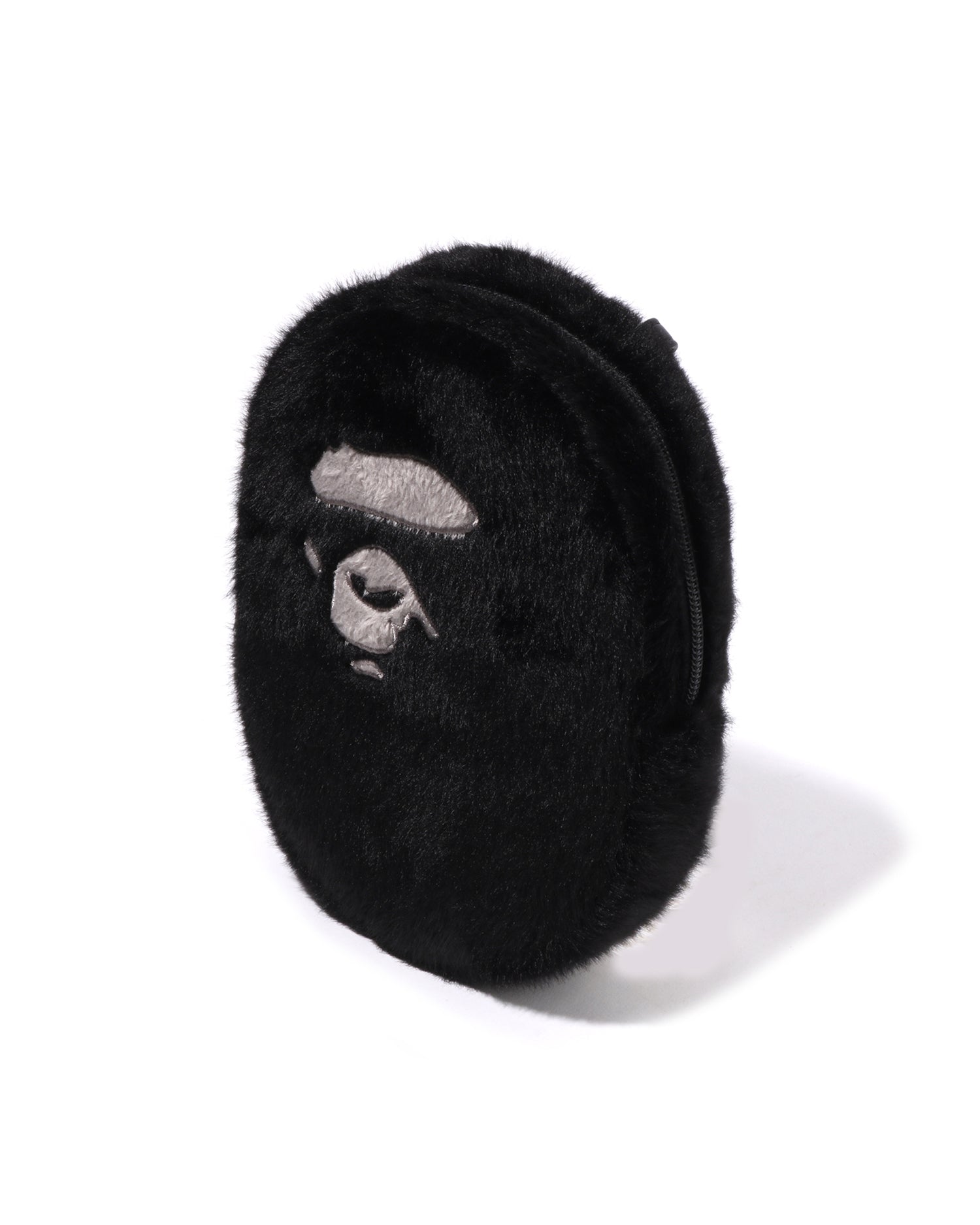 A BATHING APE 黒ファーハット ファーバケットハット(48-52cm 黒): キッズ - ナルミヤ