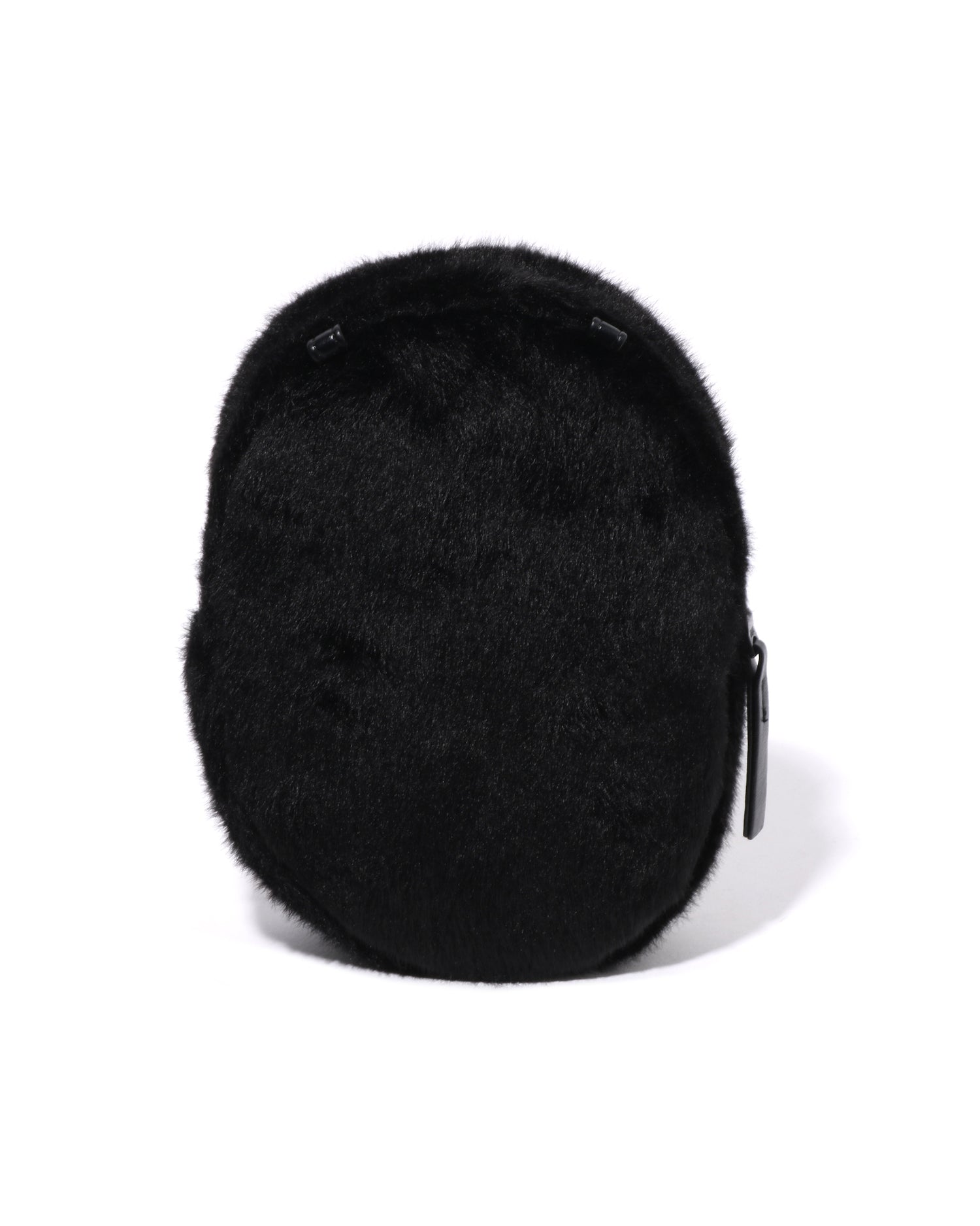 A BATHING APE® Ape Head Faux Fur Mini Shoulder Bag | Bape
