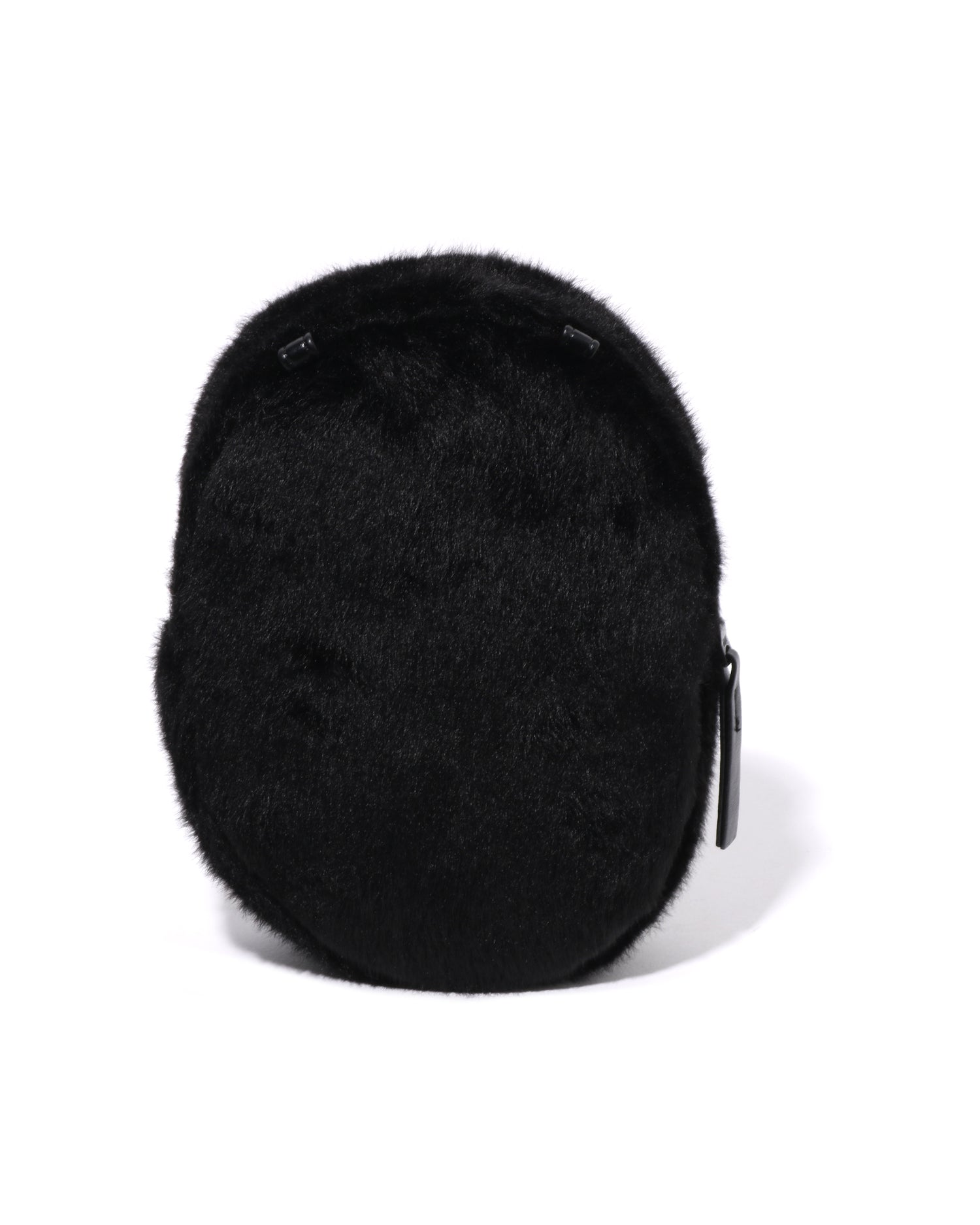 A BATHING APE® Ape Head Faux Fur Mini Shoulder Bag | Bape official