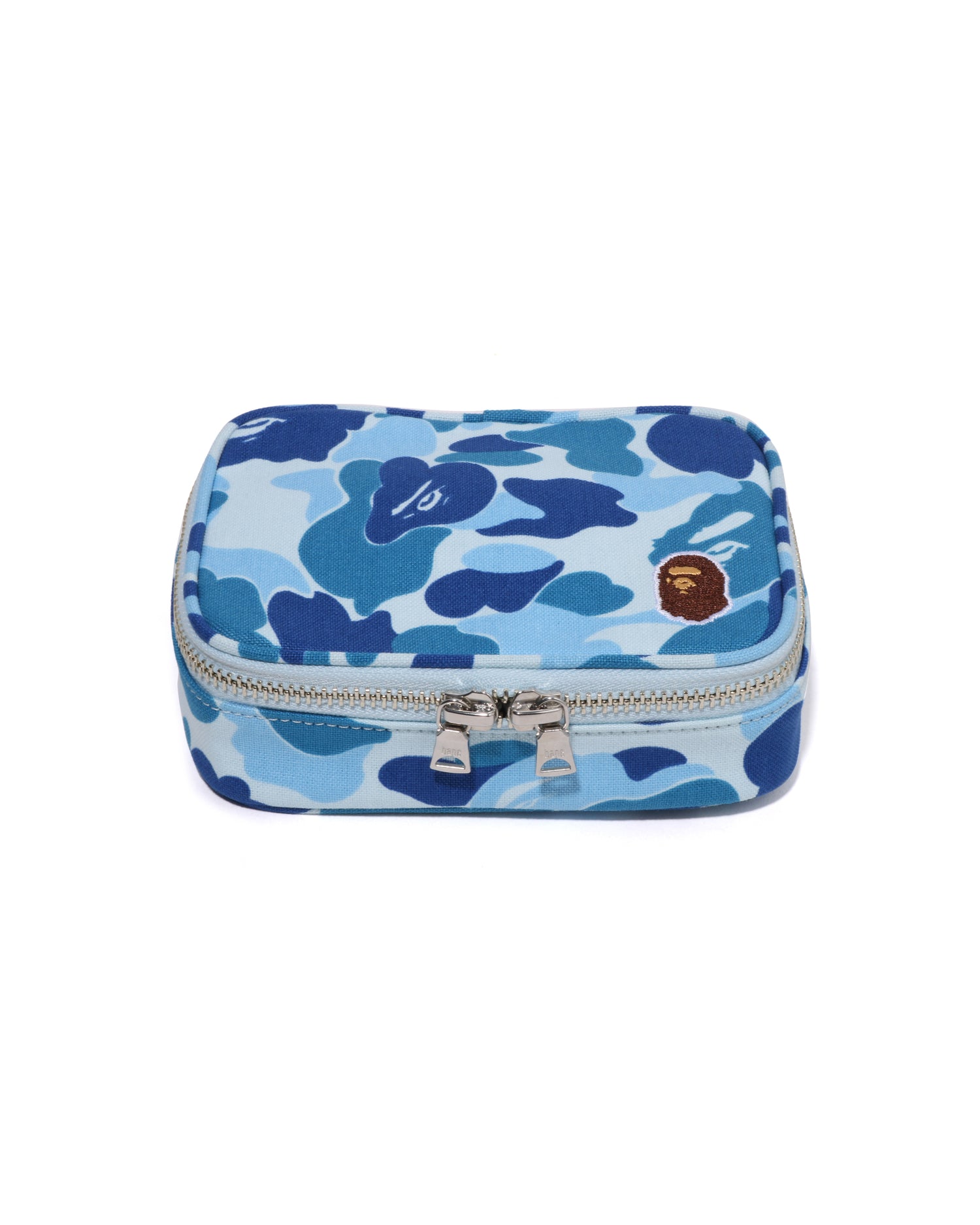 A BATHING APE ブラックジップポーチ A BATHING APE ブラックジップポーチ A BATHING APE ブラック