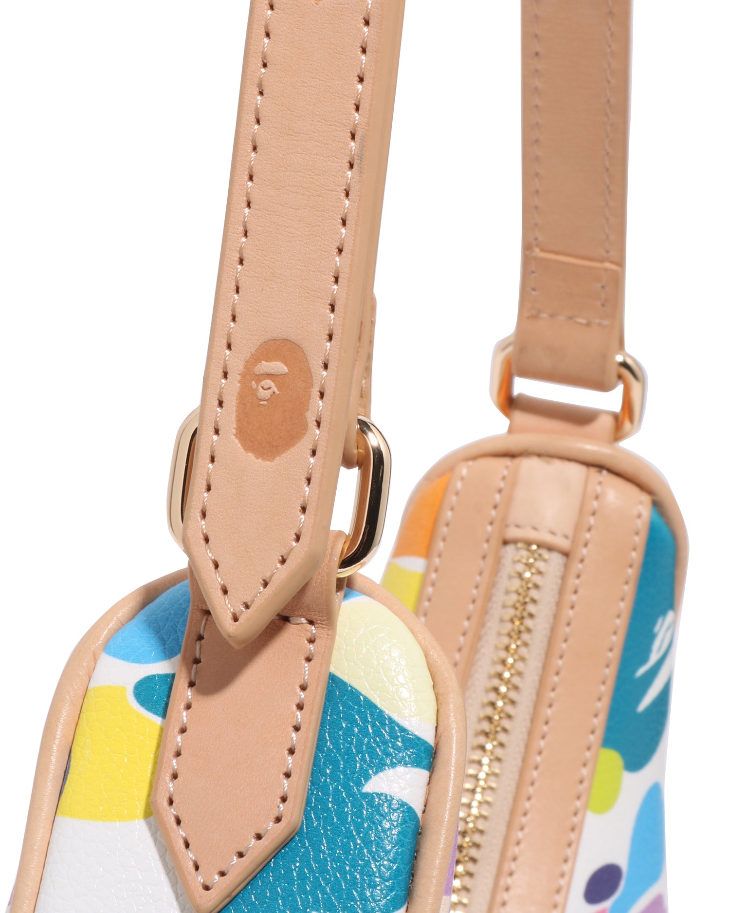 アクセサリー A BATHING APE MULTI COLOR SHOULDER BAG M A BATHING APE® Ape Head Shoulder Bag | Bape official website