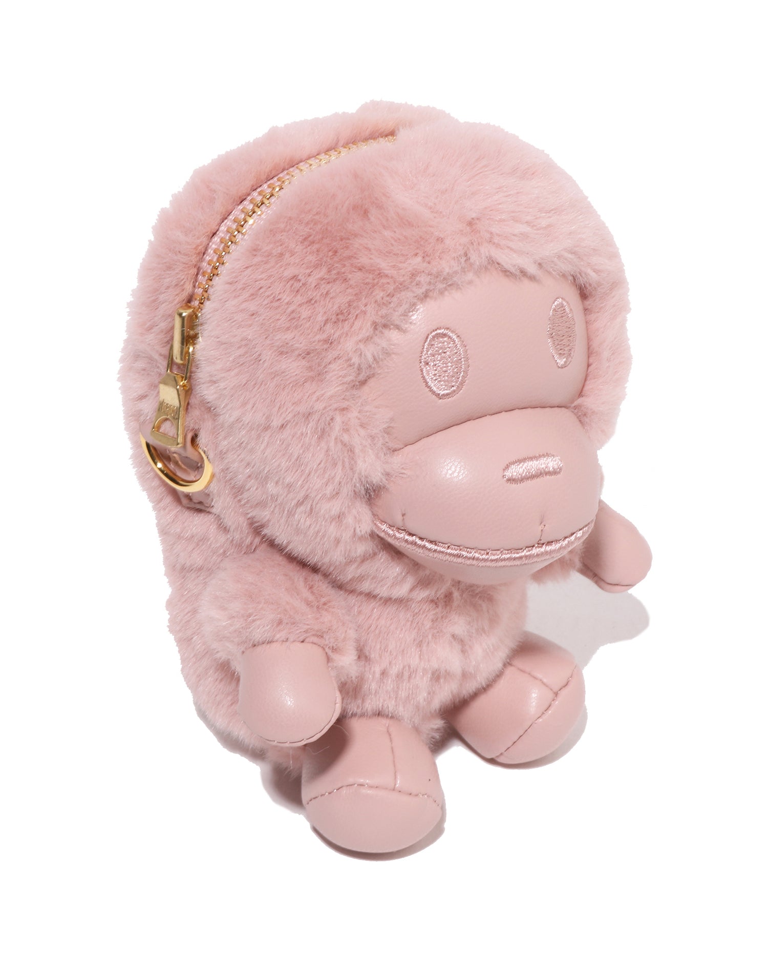 小物 BAPE BABY MILO EAR MUFFS PINk BAPE Baby Milo Plush Ear Muffs Pink - FW25 - US