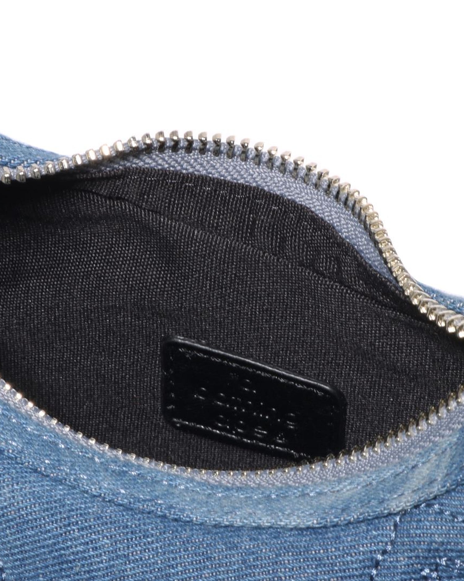 A BATHING APE® Camo Quilting Denim Moon Shape Bag | Bape