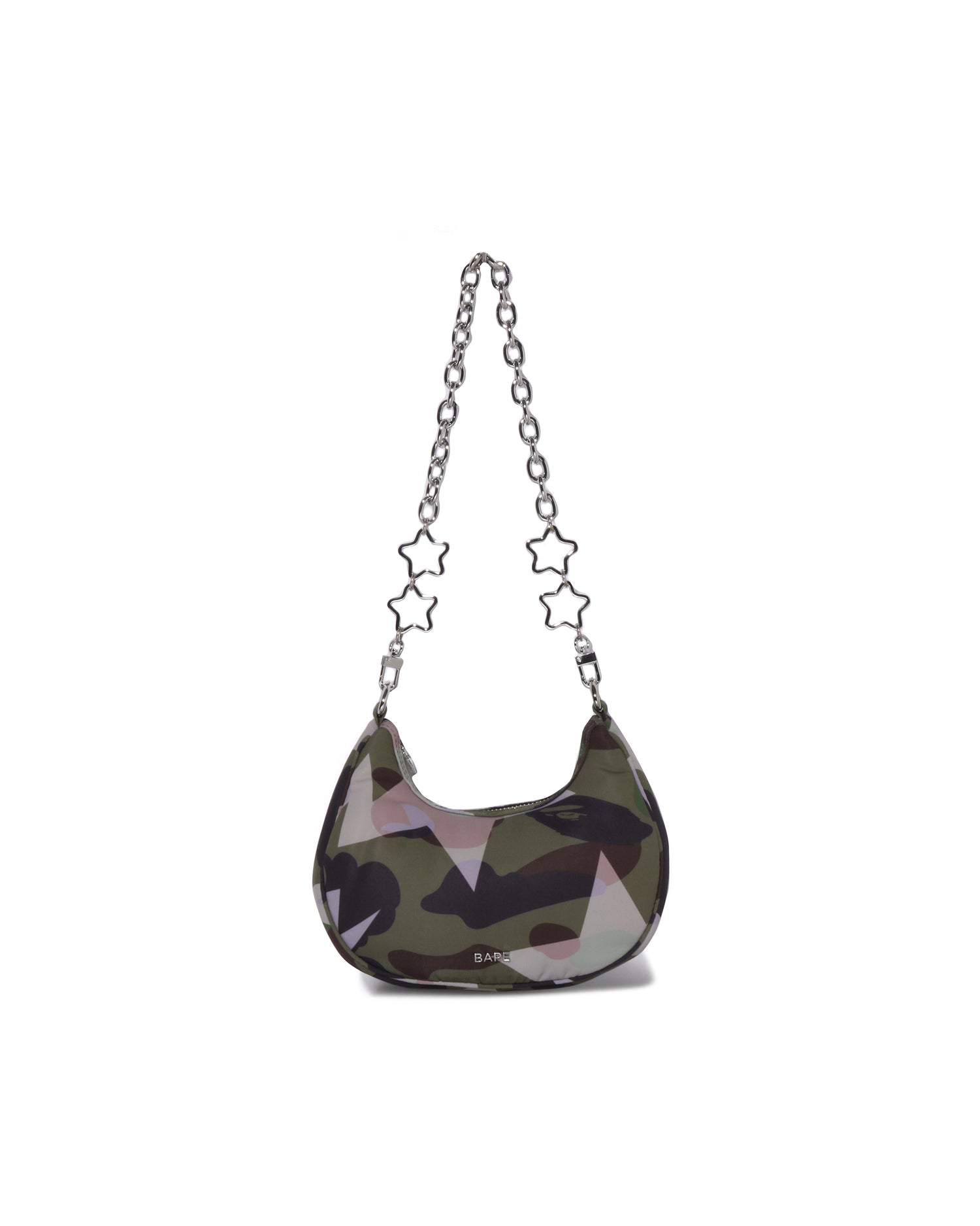 A BATHING APE®STA CAMO（スタカモ）PCバッグ A BATHING APE® STA Over Print 1st Camo Quilting Moon Shape Bag