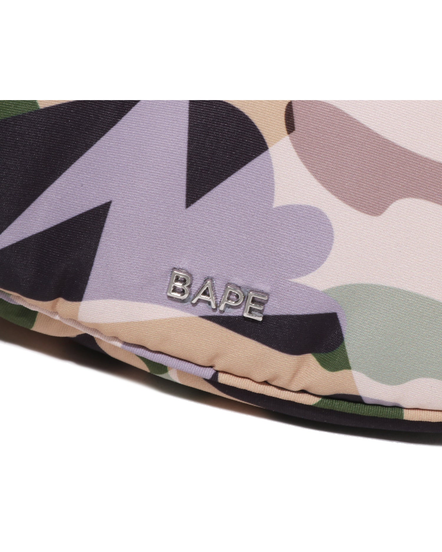 A BATHING APE® STA Over Print 1st Camo Quilting Moon Shape Bag