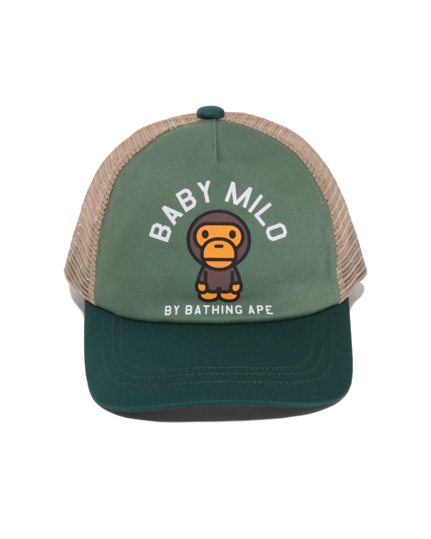 A BATHING APE® Kids Baby Milo Panel Mesh Cap | Bape official