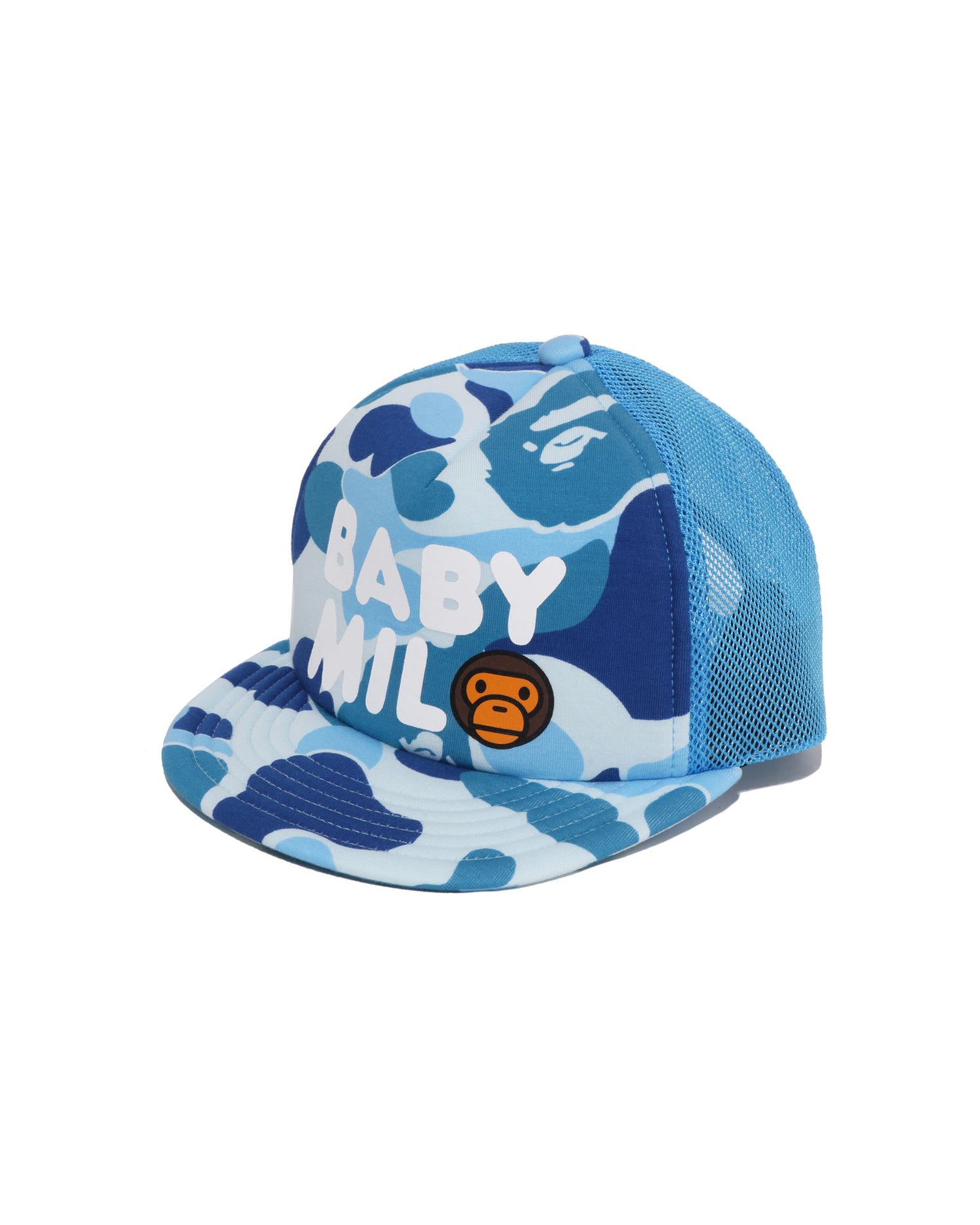 BABY MILO メッシュキャップ迷彩　ニューエラコラボ　APE A BATHING APE® Kids Abc Camo Baby Milo Mesh Cap | Bape official