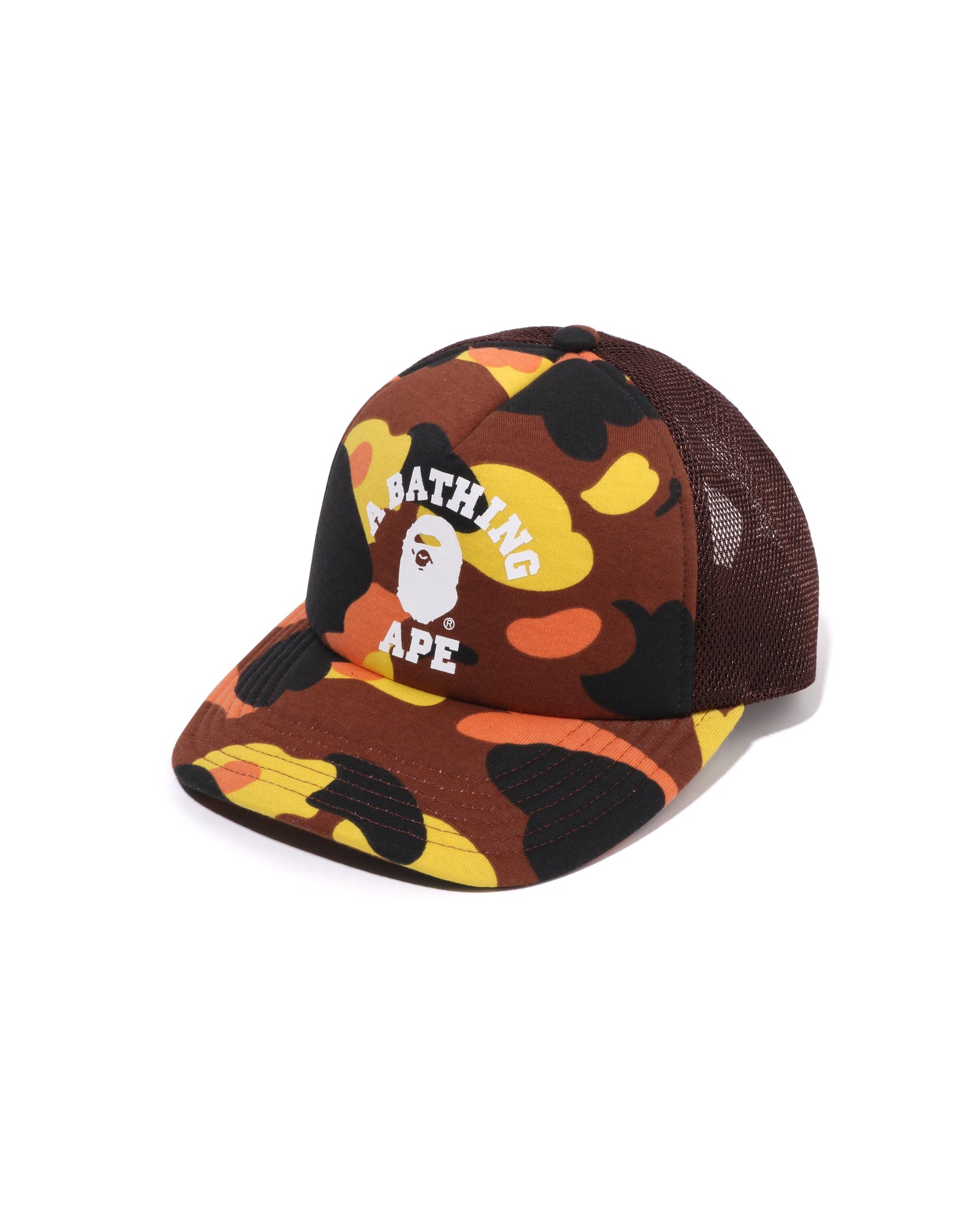 A BATHING APE® 1st Camo College Mesh Cap | Bape official