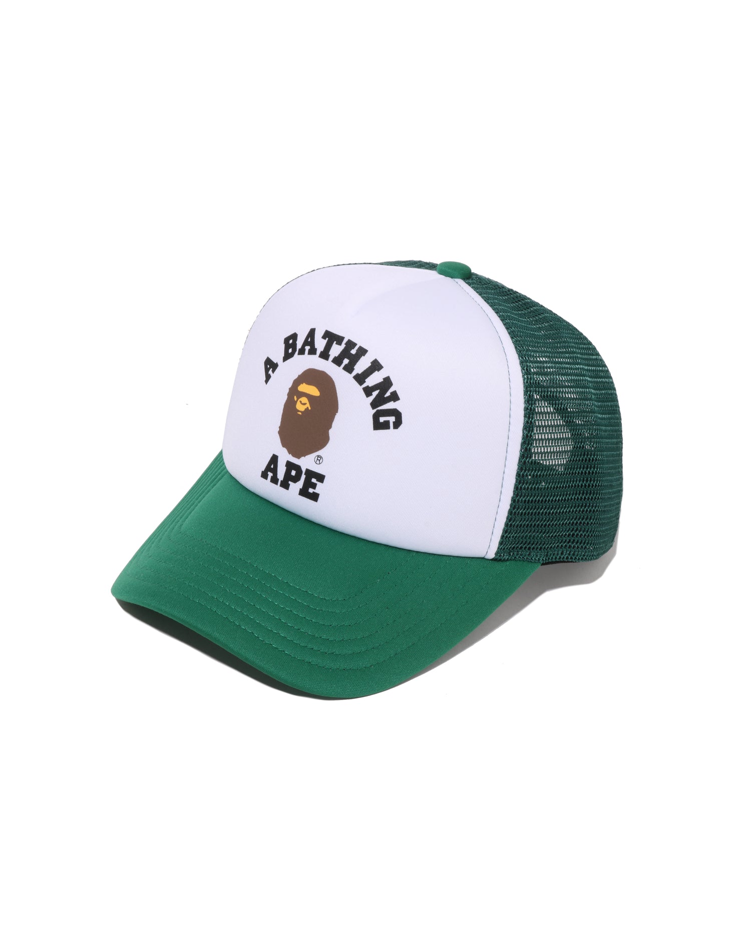 A BATHING APE® College Mesh Cap | Bape official website – INT.BAPE.COM