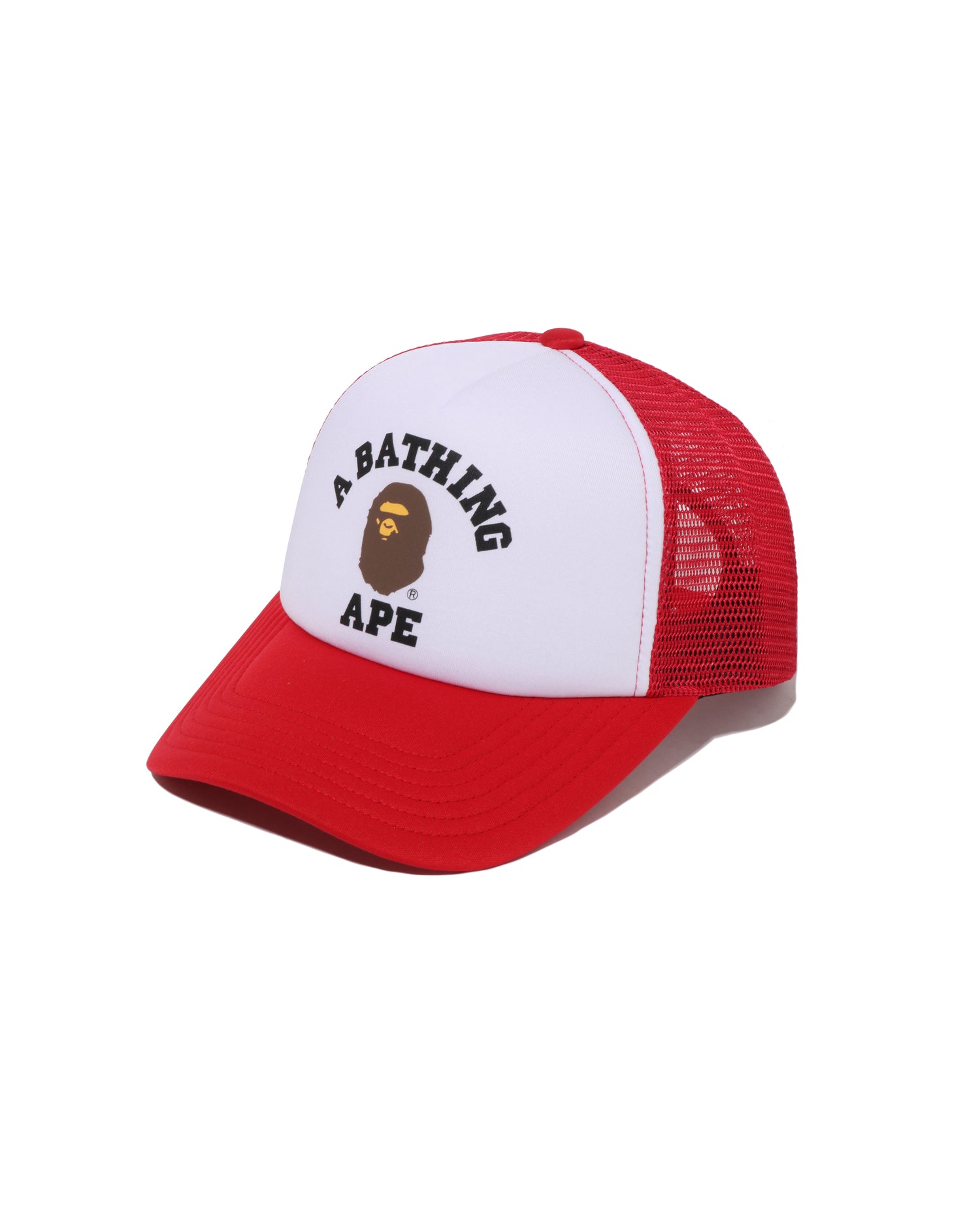 帽子 A BATHING APE mesh cap A BATHING APE® College Mesh Cap | Bape official website – INT.BAPE.COM