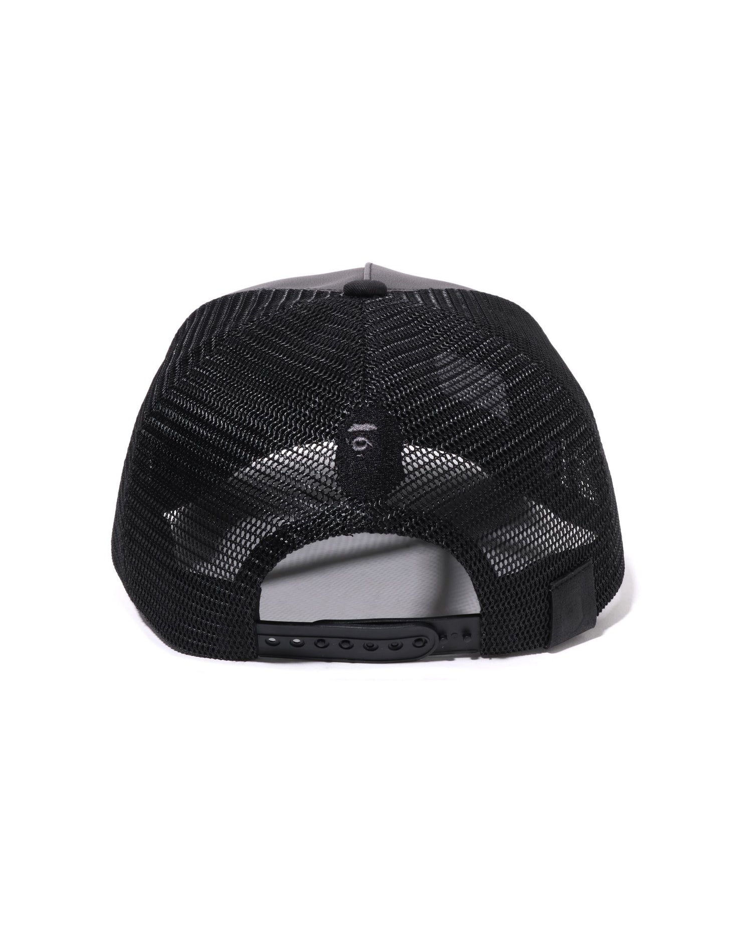 A BATHING APE® Leather Logo Mesh Cap | Bape official website