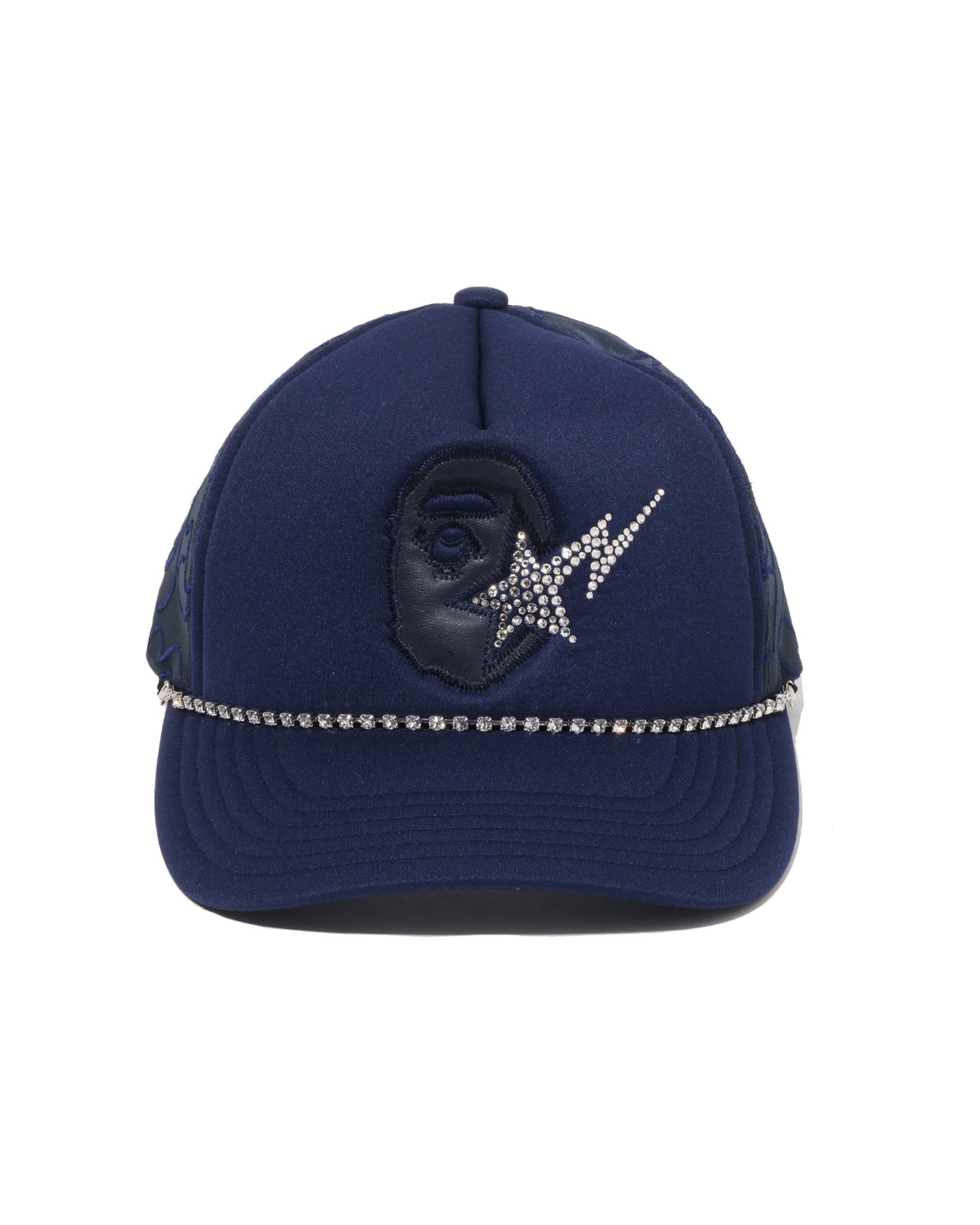 A BATHING APE® Ape Head Crystal Mesh Cap | Bape official website