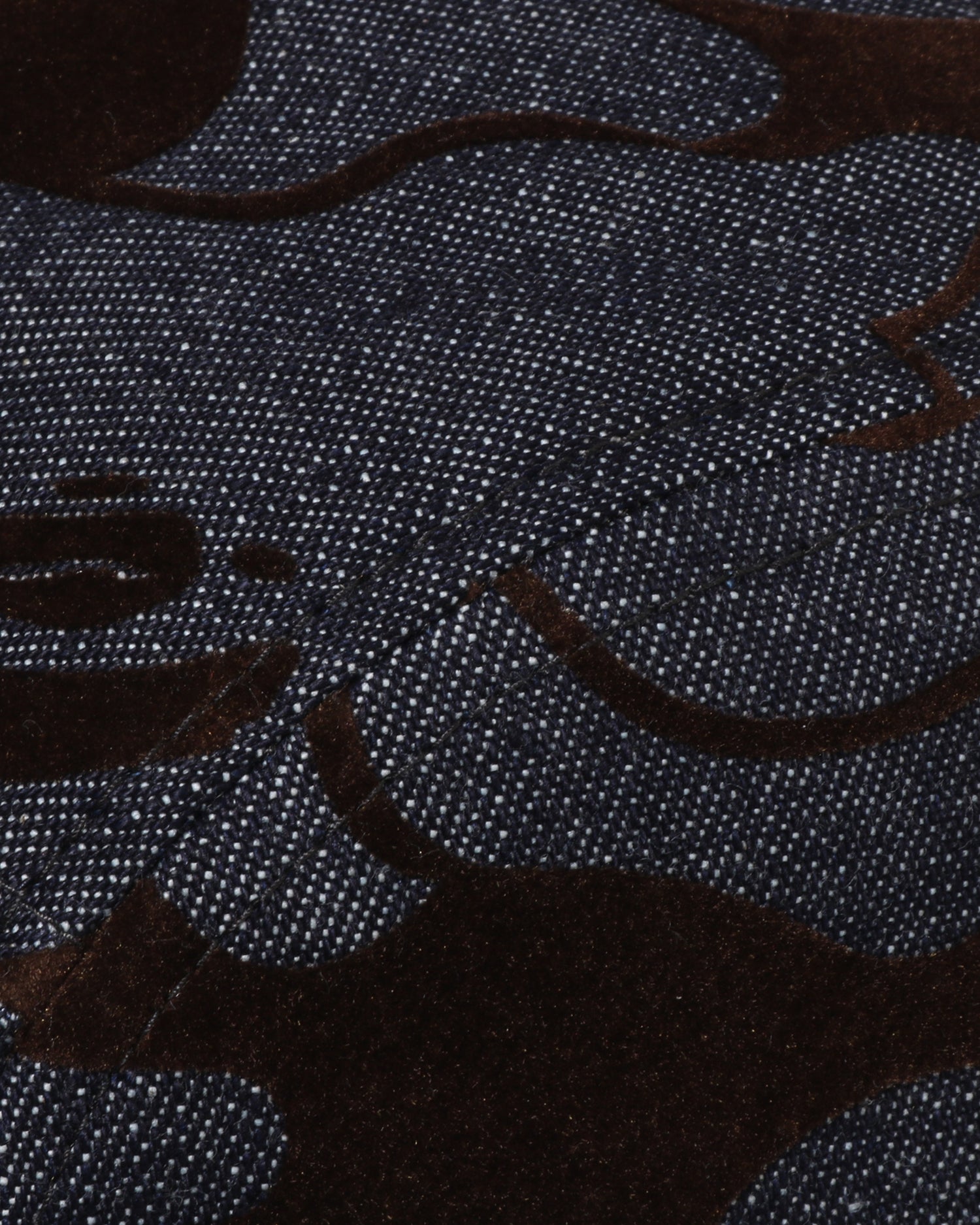 A BATHING APE® Camo Flocked Denim Jet Cap | Bape official website