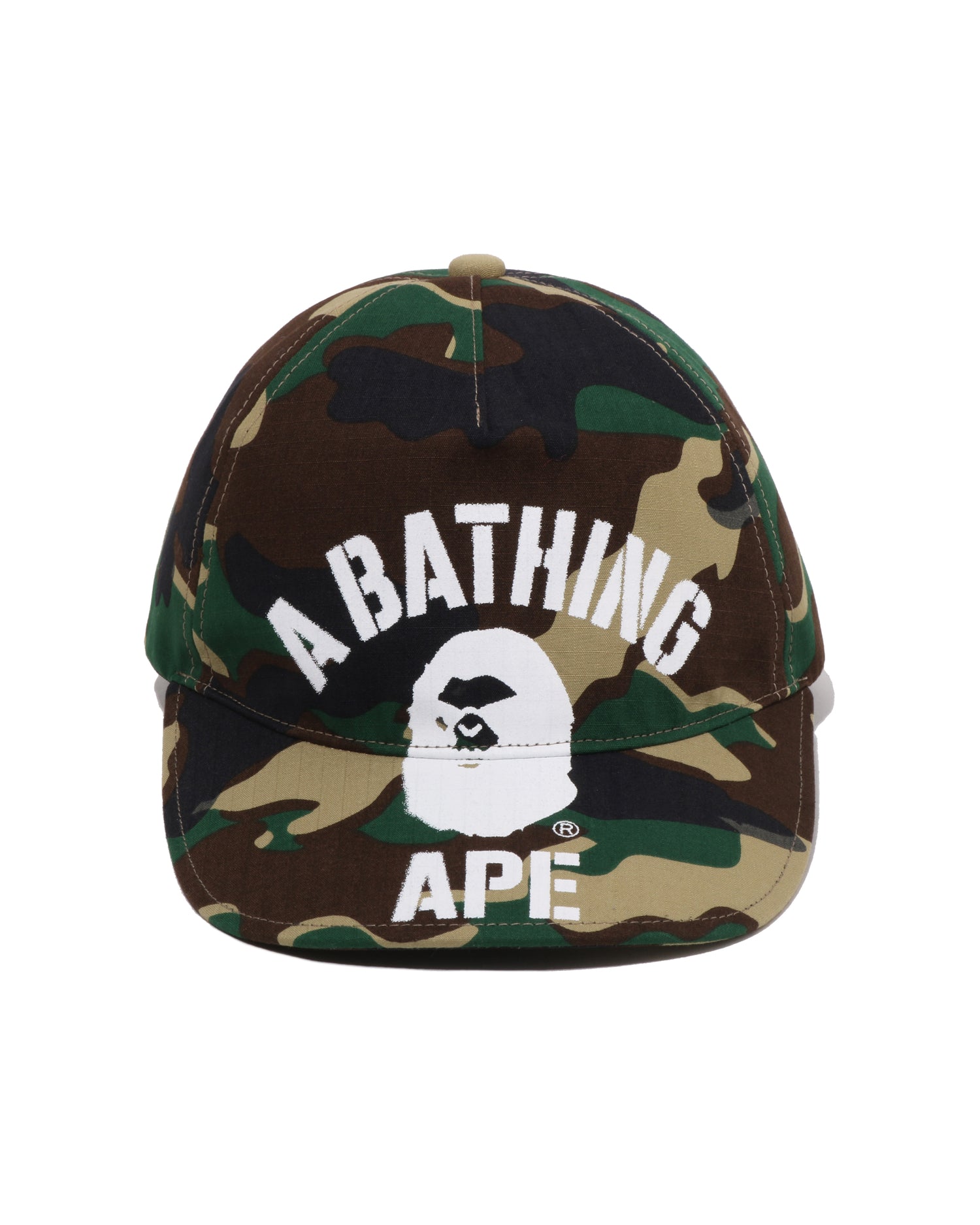 A BATHING APE® Glitch Woodland Camo Cap | Bape official website