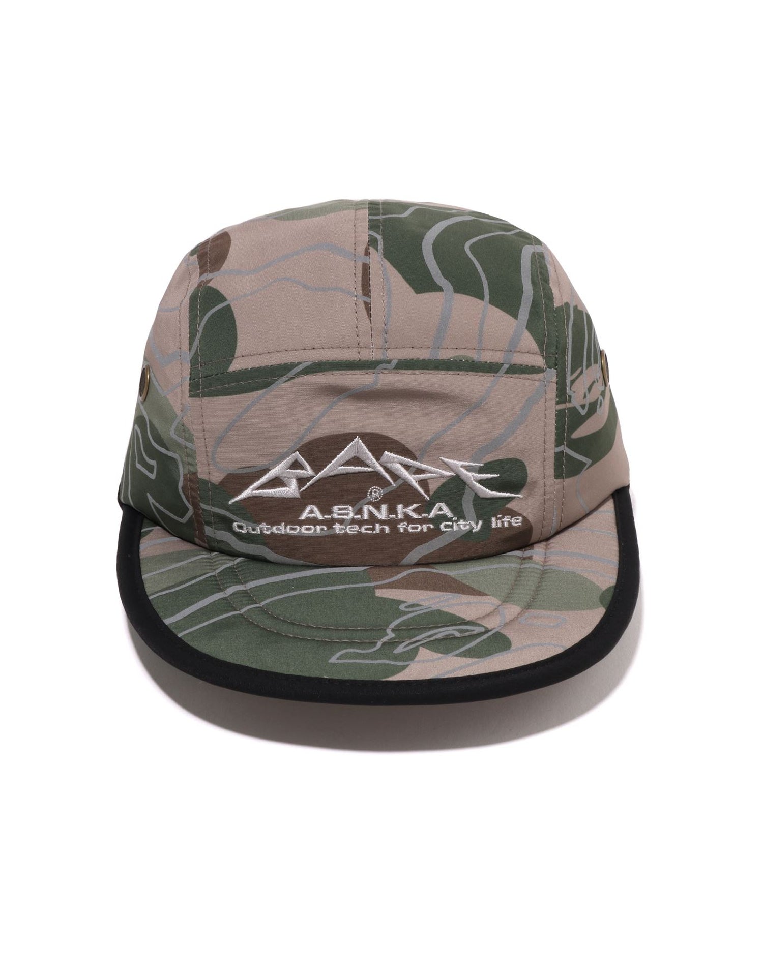 A BATHING APE® Layered Line Camo Jet Cap | Bape official website