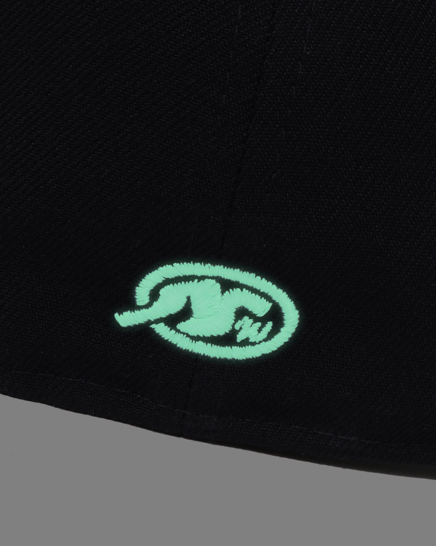 A BATHING APE® Glow in the Dark College New Era 59fifty Cap | Bape