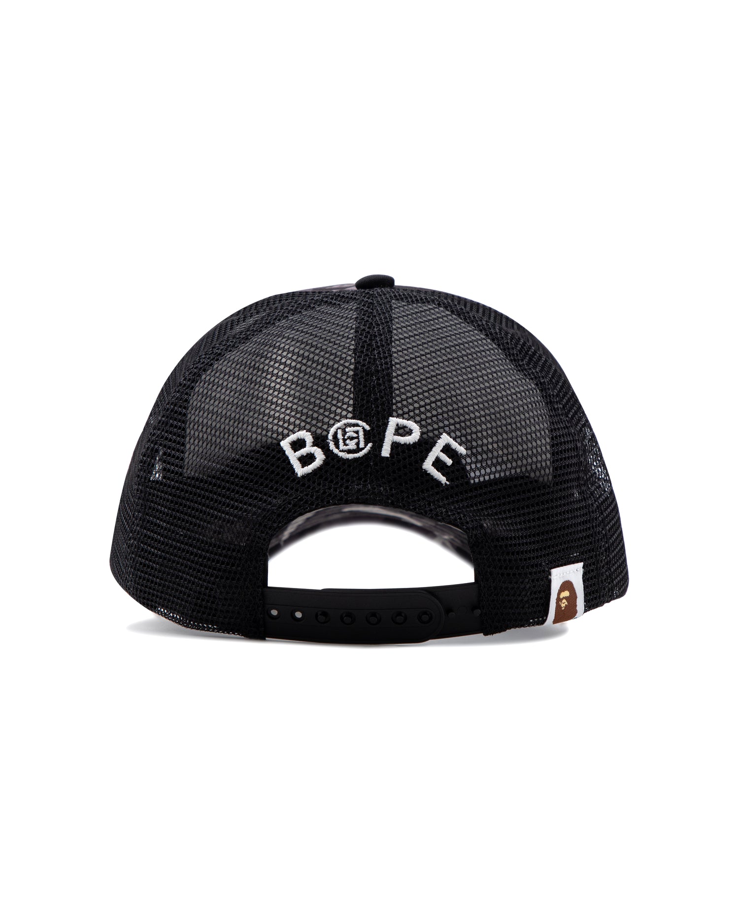 BAPE ブラック トラッカーハット BAPE ブラック トラッカーハット