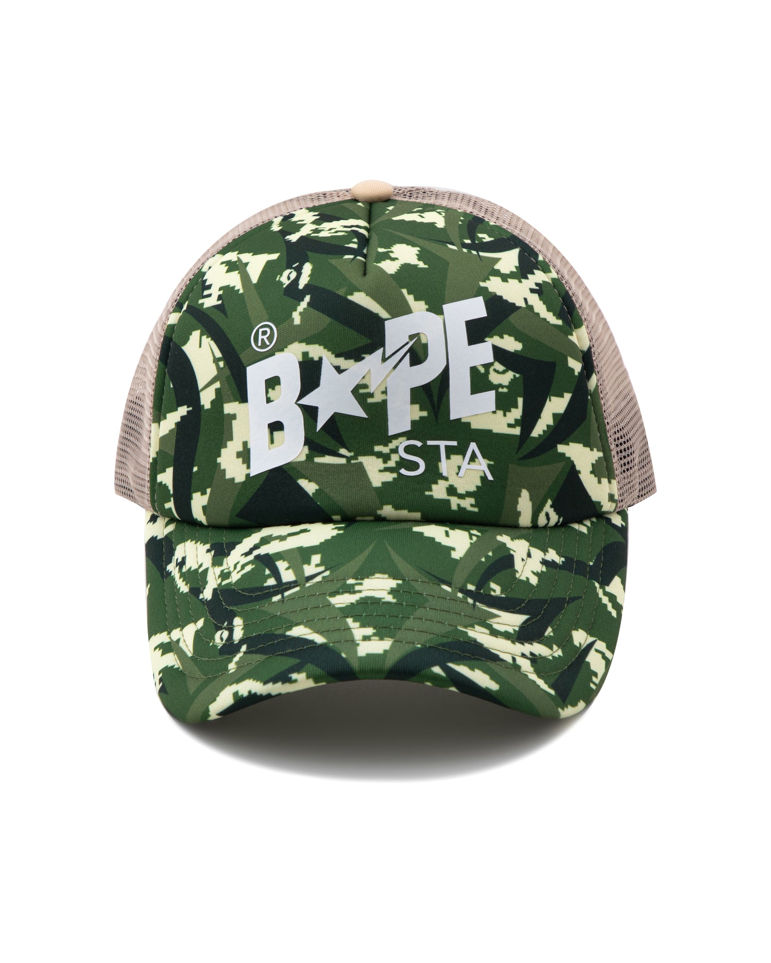 bape clot ベイプ　クロット　トラッカーキャップ　trucker cap A BATHING APE® BAPE X Clot Egra Camo Trucker Cap | Bape