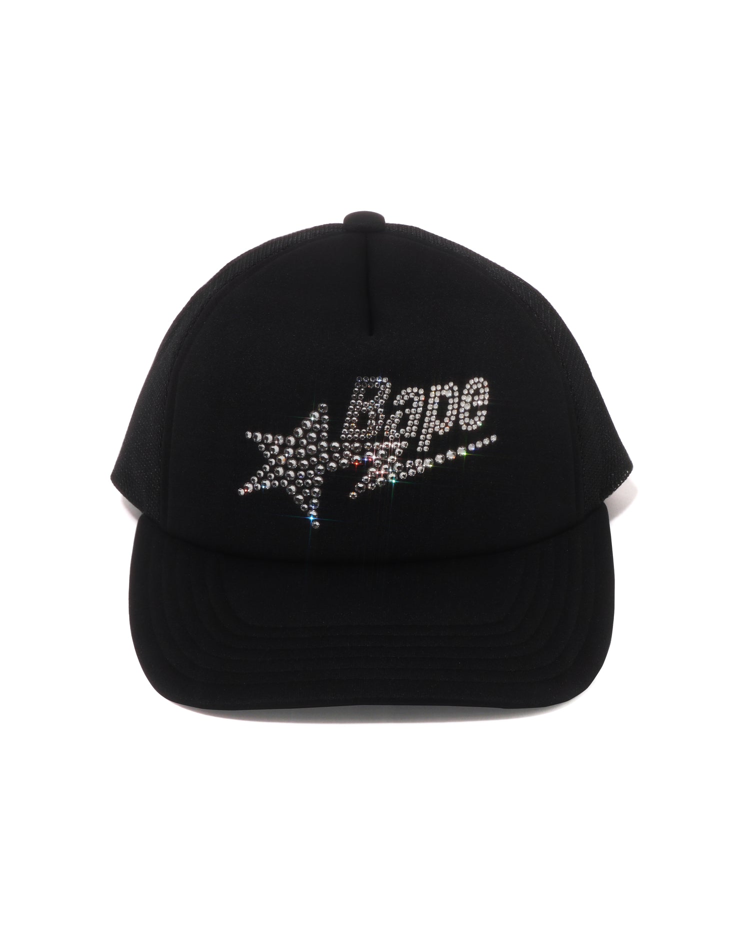 A BATHING APE® Crystal Stone BAPE STA Logo Mesh Cap | Bape