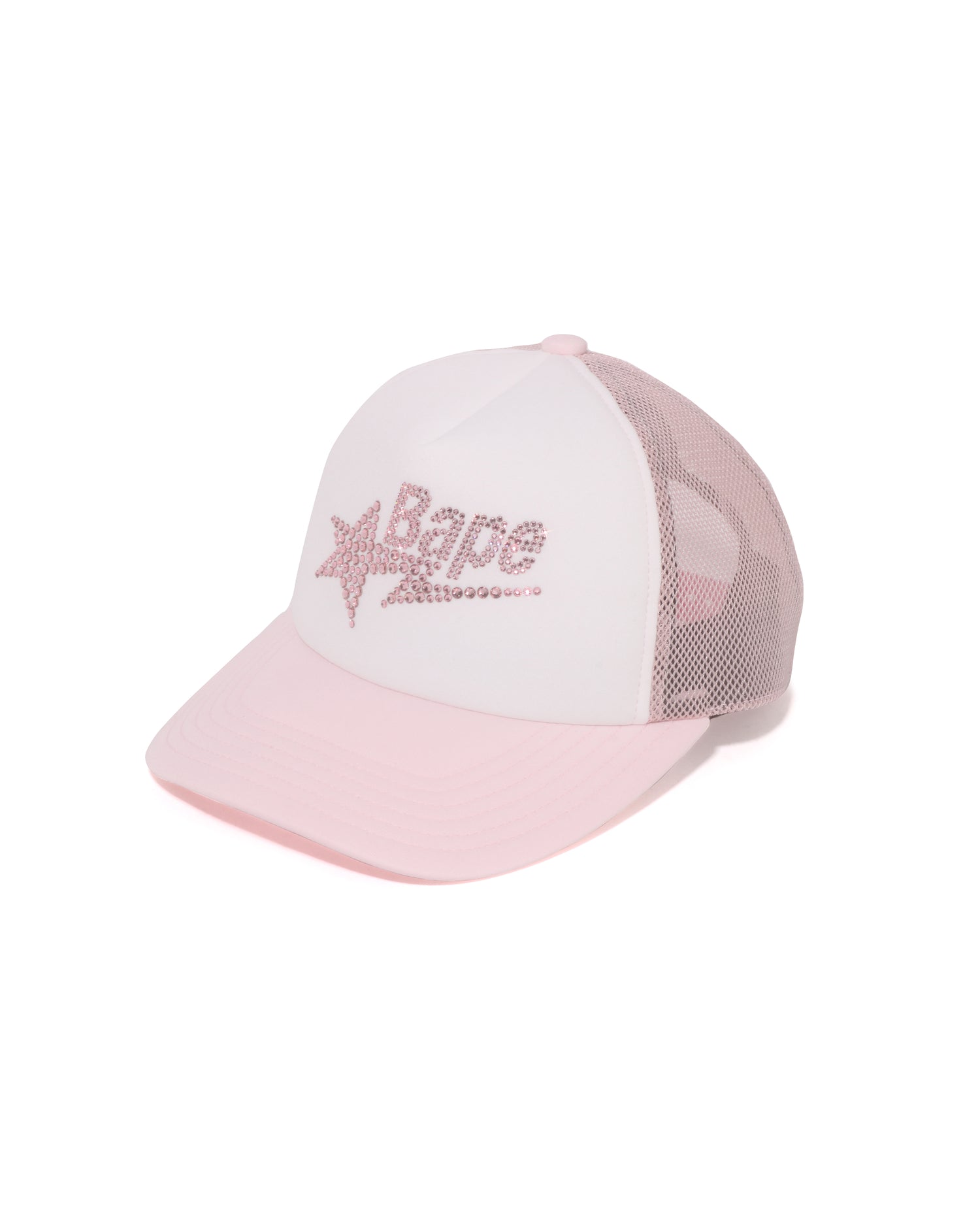 BAPEのキャスケット A BATHING APE® Crystal Stone BAPE STA Logo Mesh Cap | Bape