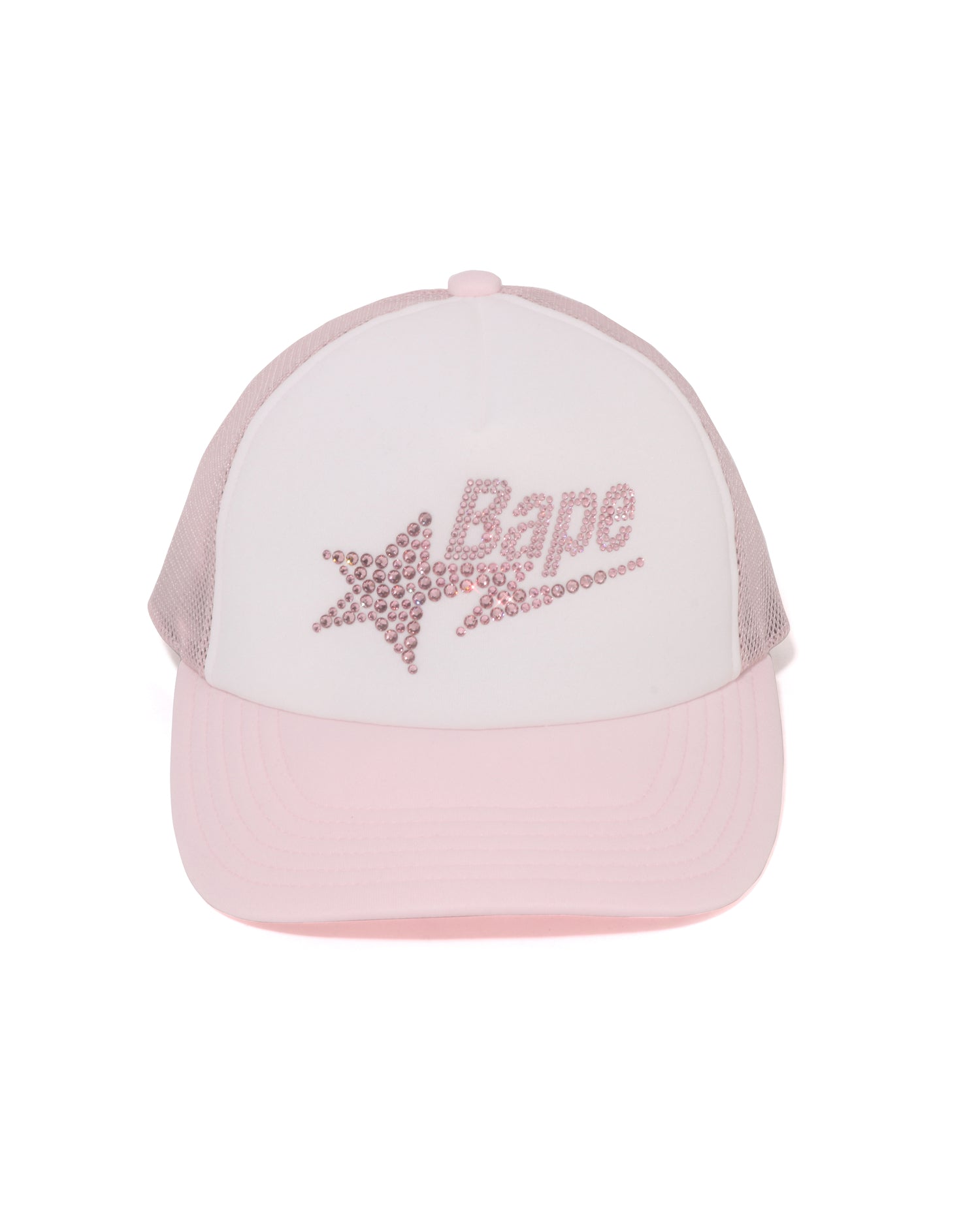 Bape ピンク メッシュキャップ A BATHING APE stussy ピンク迷彩 メッシュキャップ BAPE - メルカリ